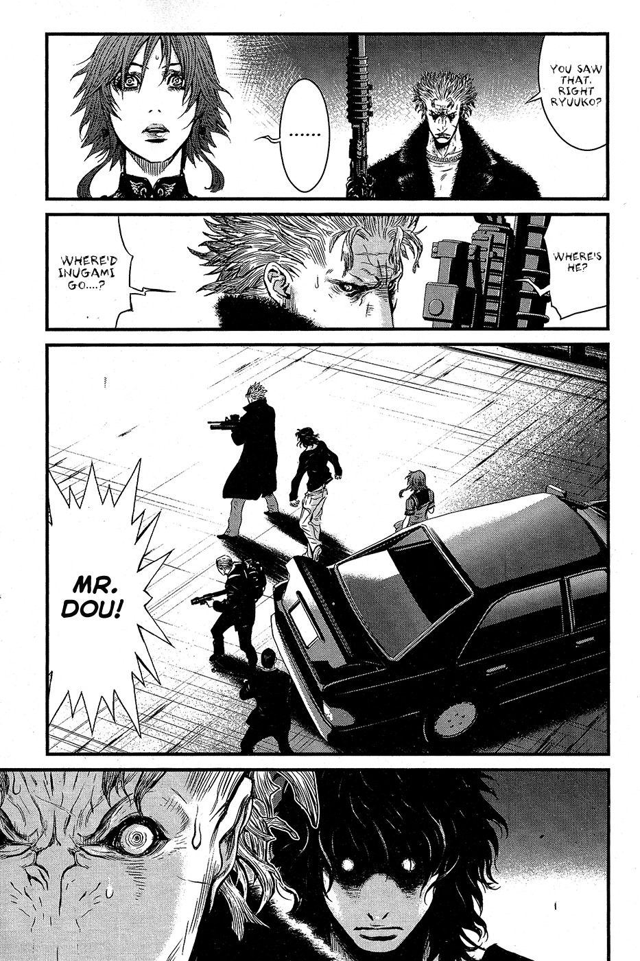 Wolf Guy - Ookami no Monshou Chapter 60 page 15 - Chapter 60: Bay Bridge