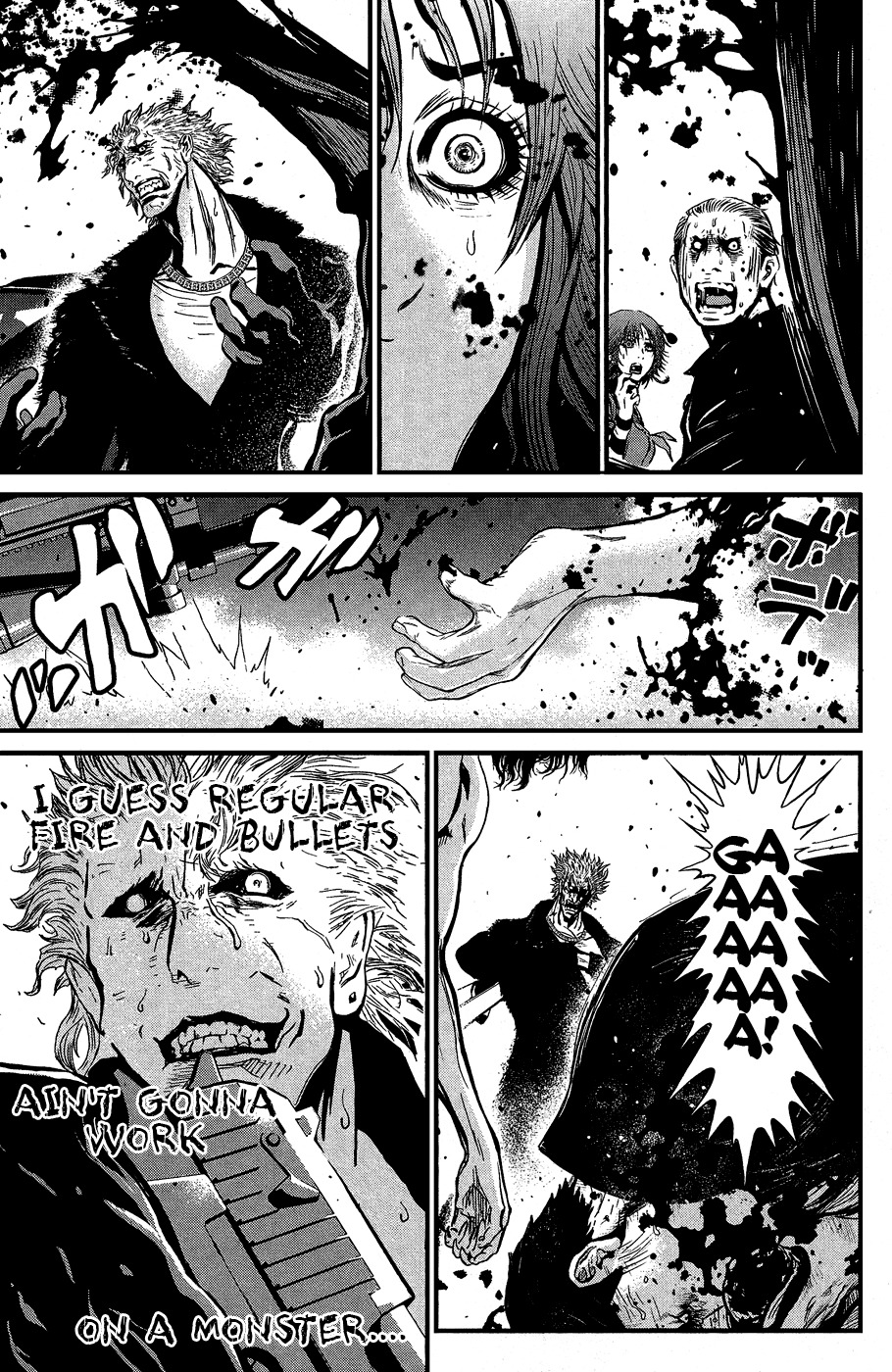 Wolf Guy - Ookami no Monshou Chapter 61 page 17 - Chapter 61: Regeneration
