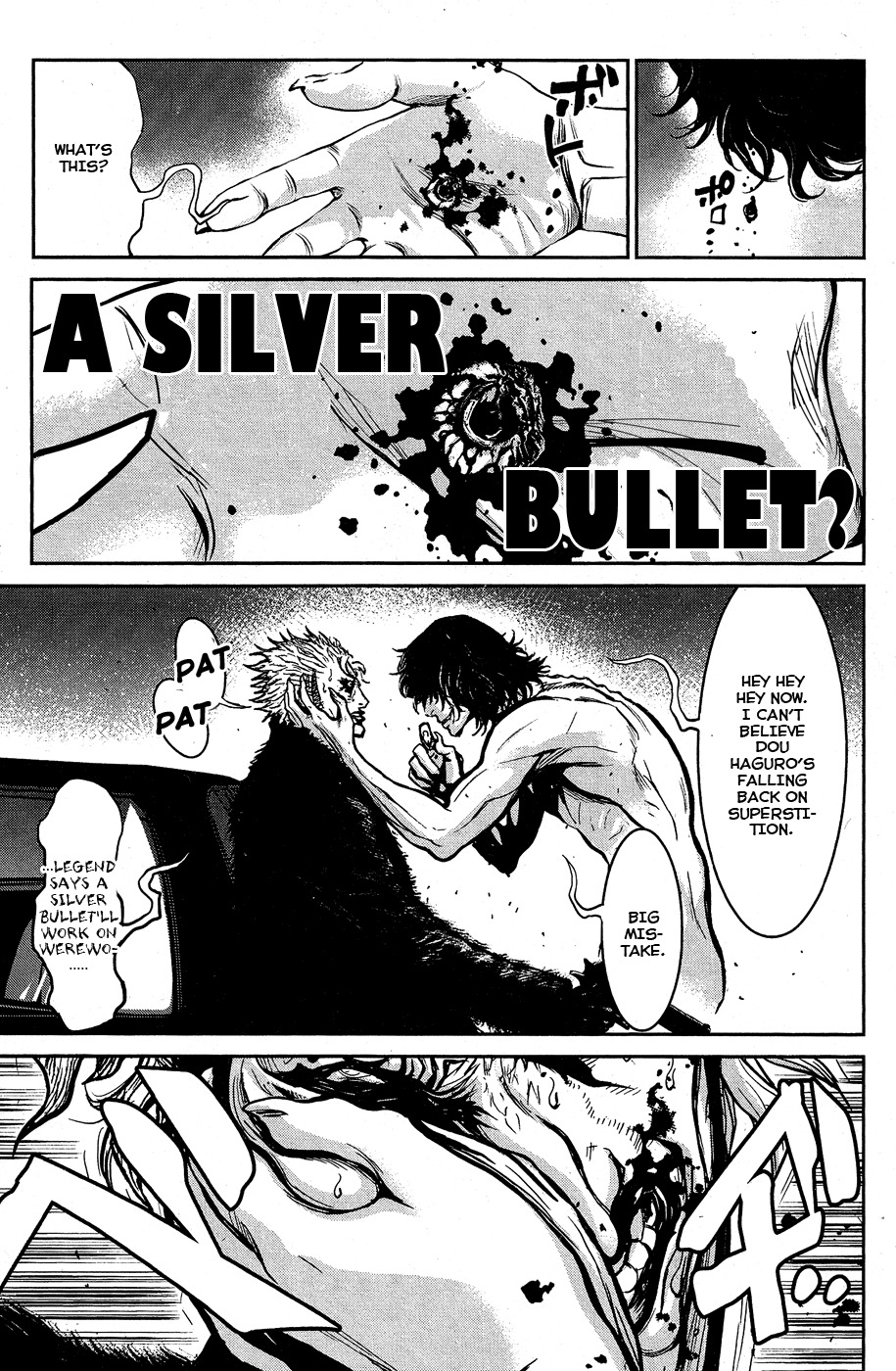 Wolf Guy - Ookami no Monshou Chapter 61 page 19 - Chapter 61: Regeneration