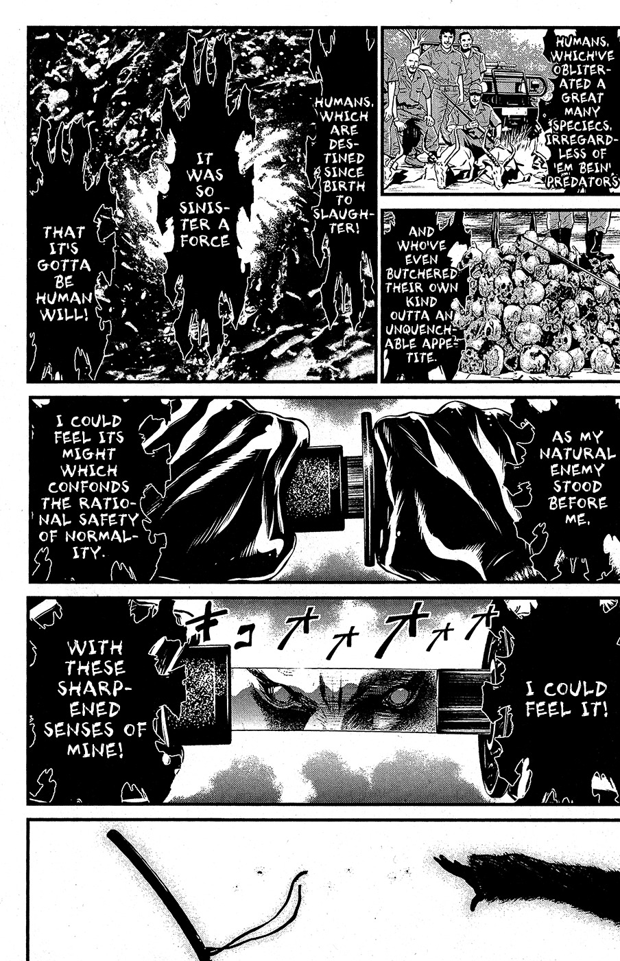 Wolf Guy - Ookami no Monshou Chapter 63 page 16 - Chapter 63: Human Will