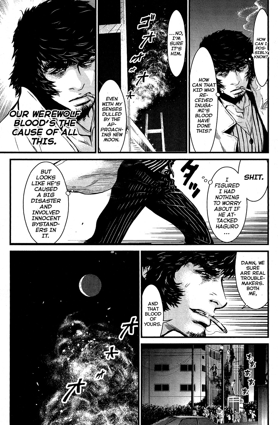 Wolf Guy - Ookami no Monshou Chapter 63 page 22 - Chapter 63: Human Will