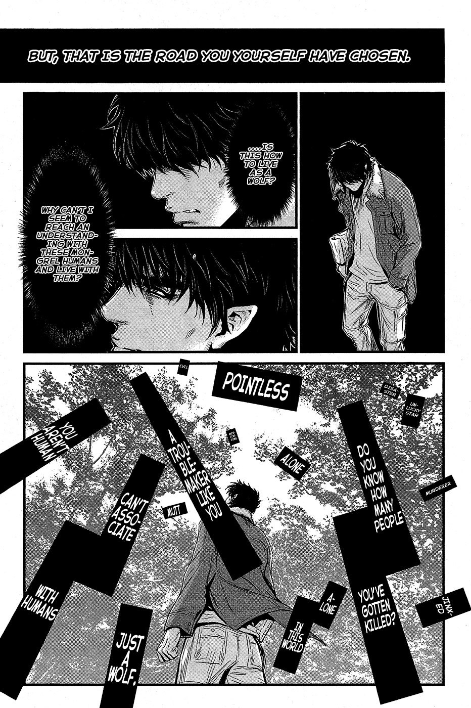 Wolf Guy - Ookami no Monshou Chapter 66 page 18 - Chapter 66: Unforeseen Reunion