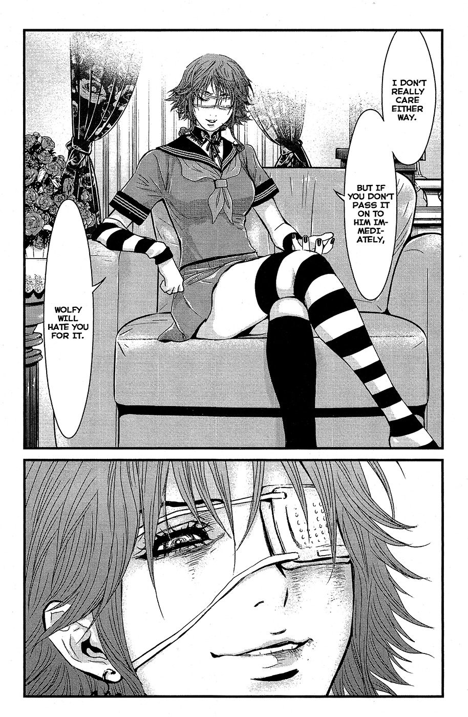 Wolf Guy - Ookami no Monshou Chapter 67 page 7 - Chapter 67: Link