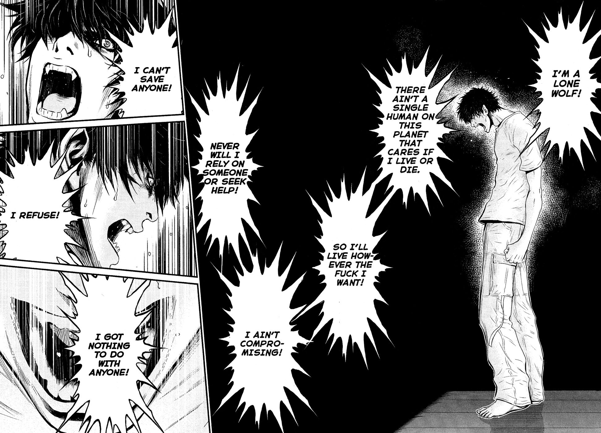 Wolf Guy - Ookami no Monshou Chapter 69 page 8 - Chapter 69: Discord