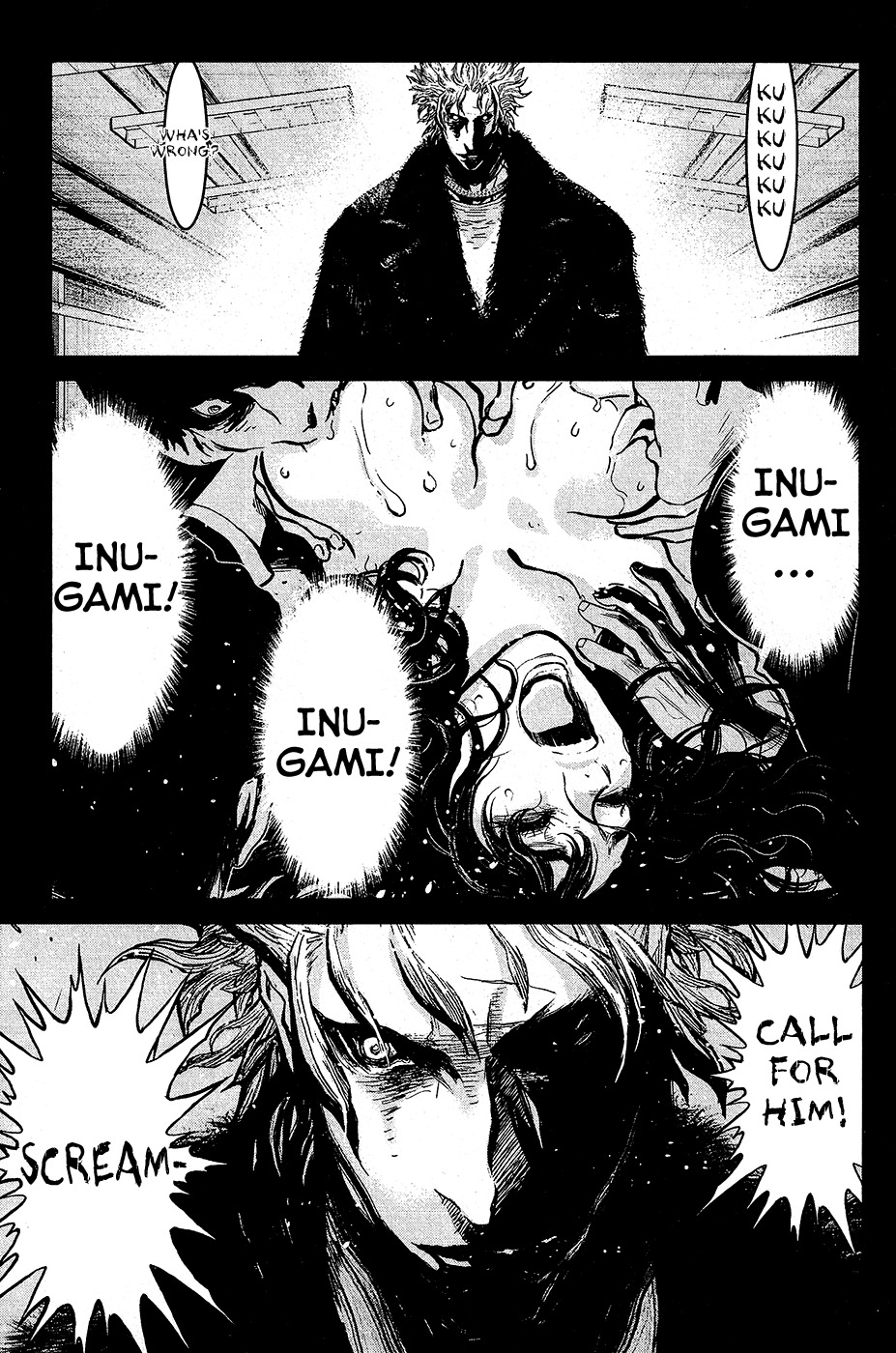 Wolf Guy - Ookami no Monshou Chapter 71 page 10 - Chapter 71: Stifled Screams