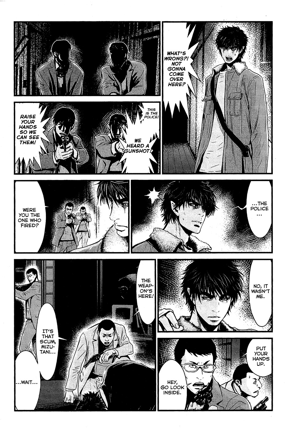 Wolf Guy - Ookami no Monshou Chapter 73 page 13 - Chapter 73: Intimidation