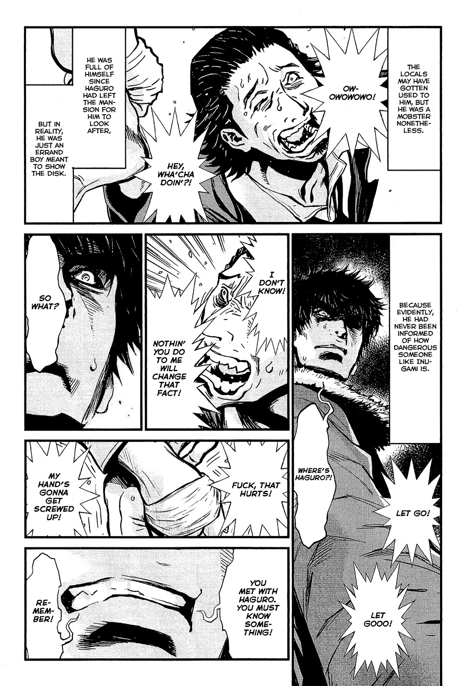 Wolf Guy - Ookami no Monshou Chapter 73 page 5 - Chapter 73: Intimidation