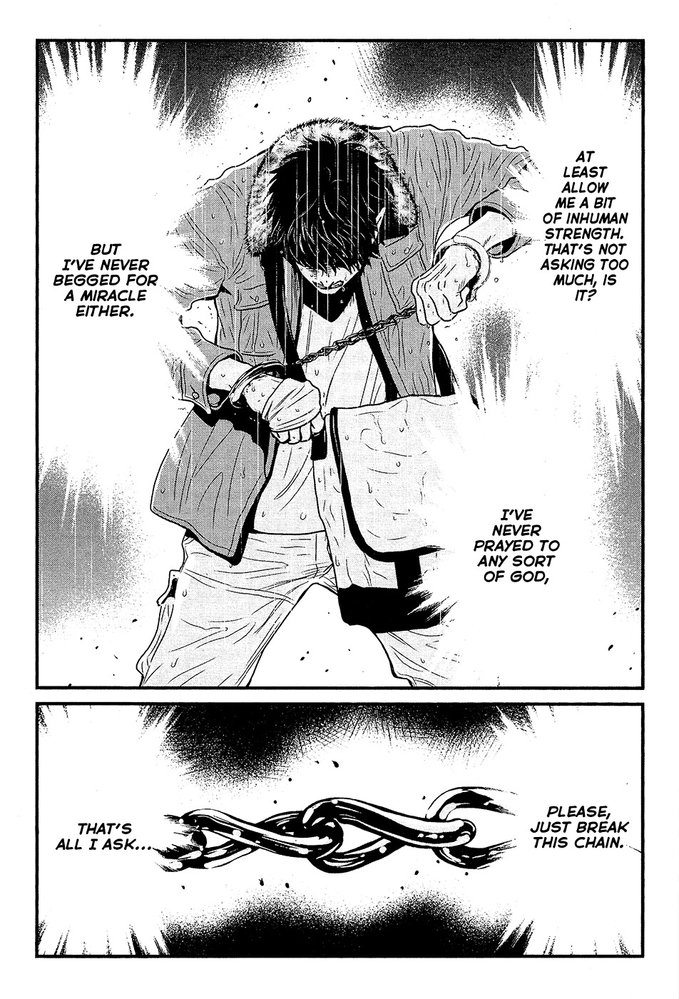 Wolf Guy - Ookami no Monshou Chapter 74 page 13 - Chapter 74: The Search