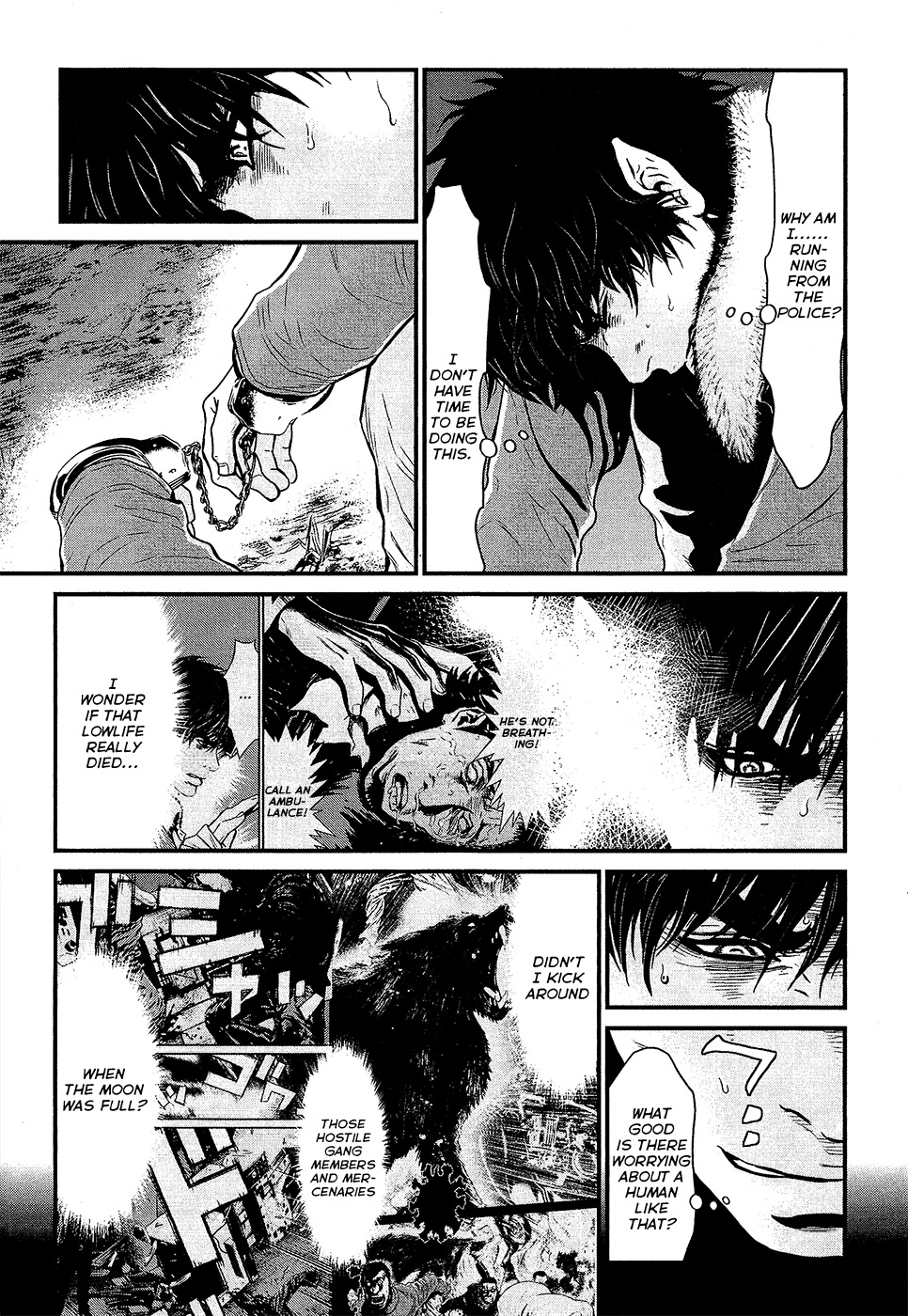 Wolf Guy - Ookami no Monshou Chapter 74 page 3 - Chapter 74: The Search