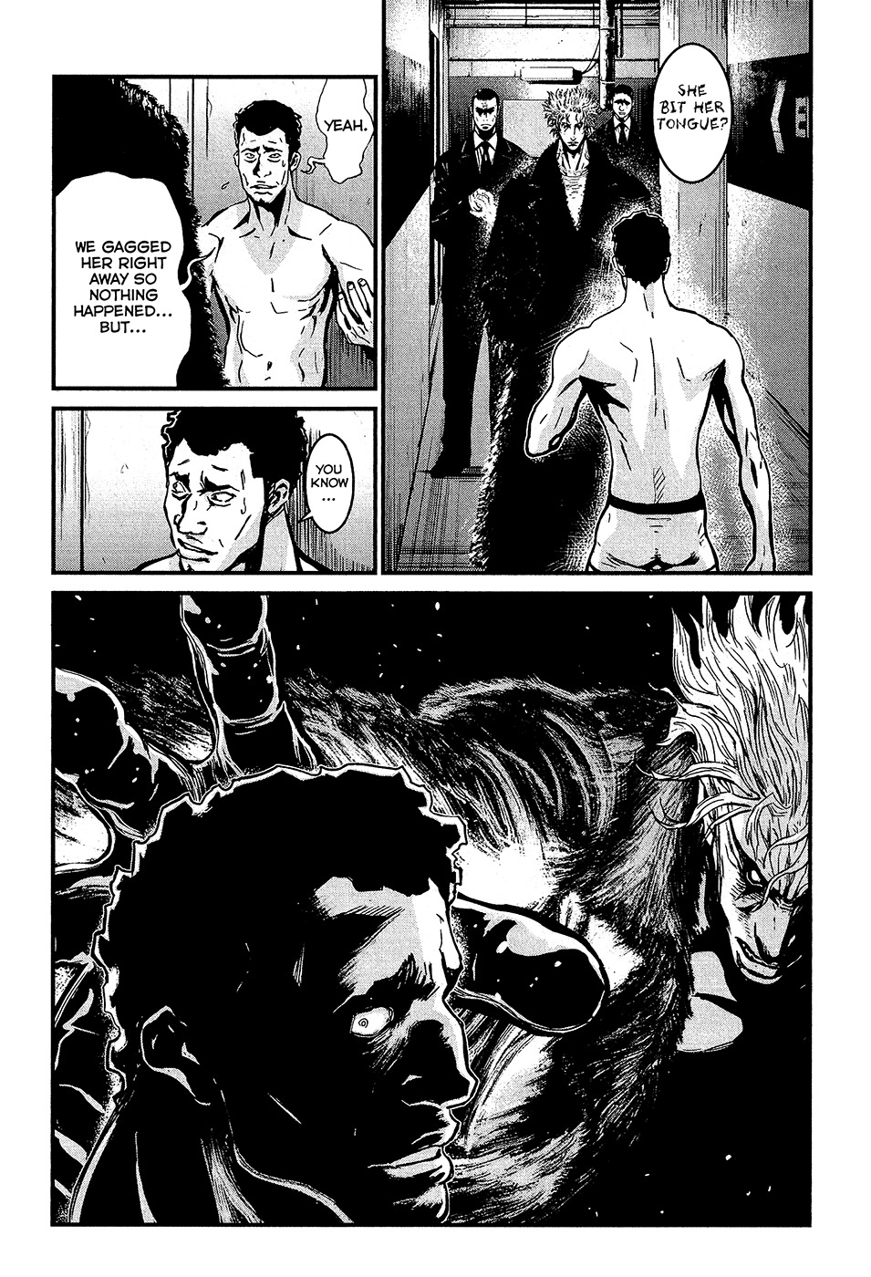 Wolf Guy - Ookami no Monshou Chapter 76 page 13 - Chapter 76: Rape