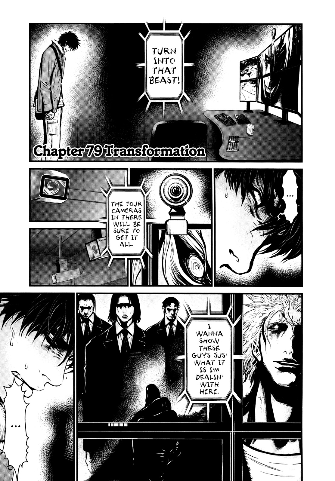 Wolf Guy - Ookami no Monshou Chapter 79 page 1 - Chapter 79: Transformation