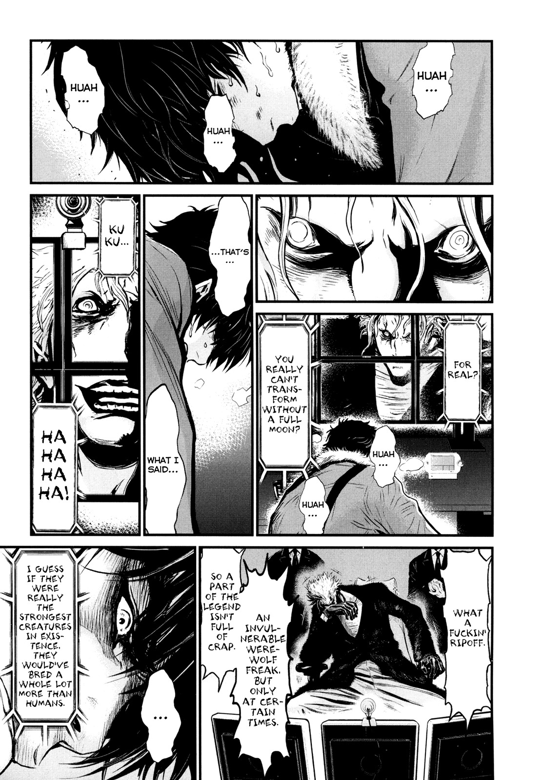 Wolf Guy - Ookami no Monshou Chapter 79 page 15 - Chapter 79: Transformation