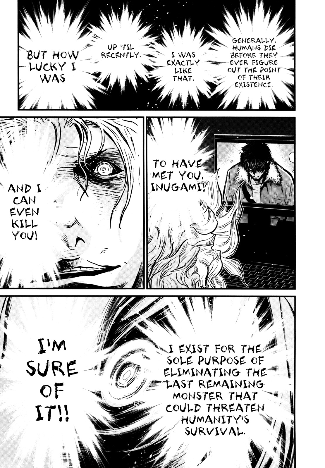Wolf Guy - Ookami no Monshou Chapter 79 page 17 - Chapter 79: Transformation