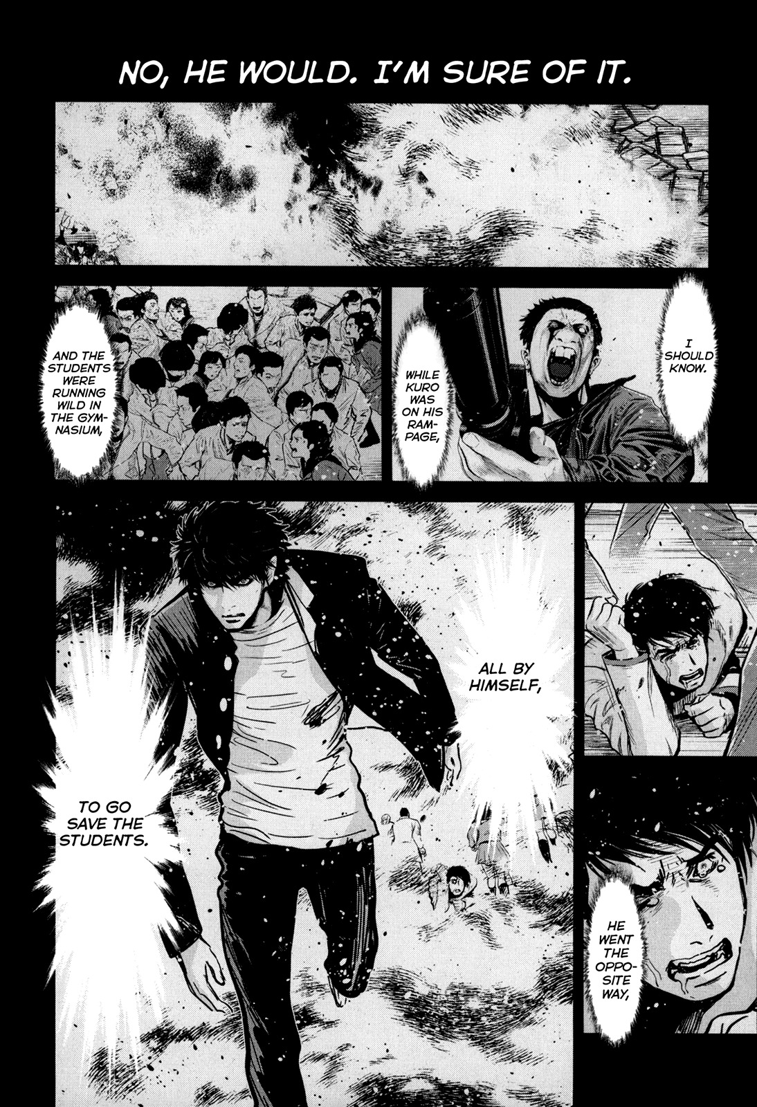 Wolf Guy - Ookami no Monshou Chapter 82 page 16 - Chapter 82: Hastening