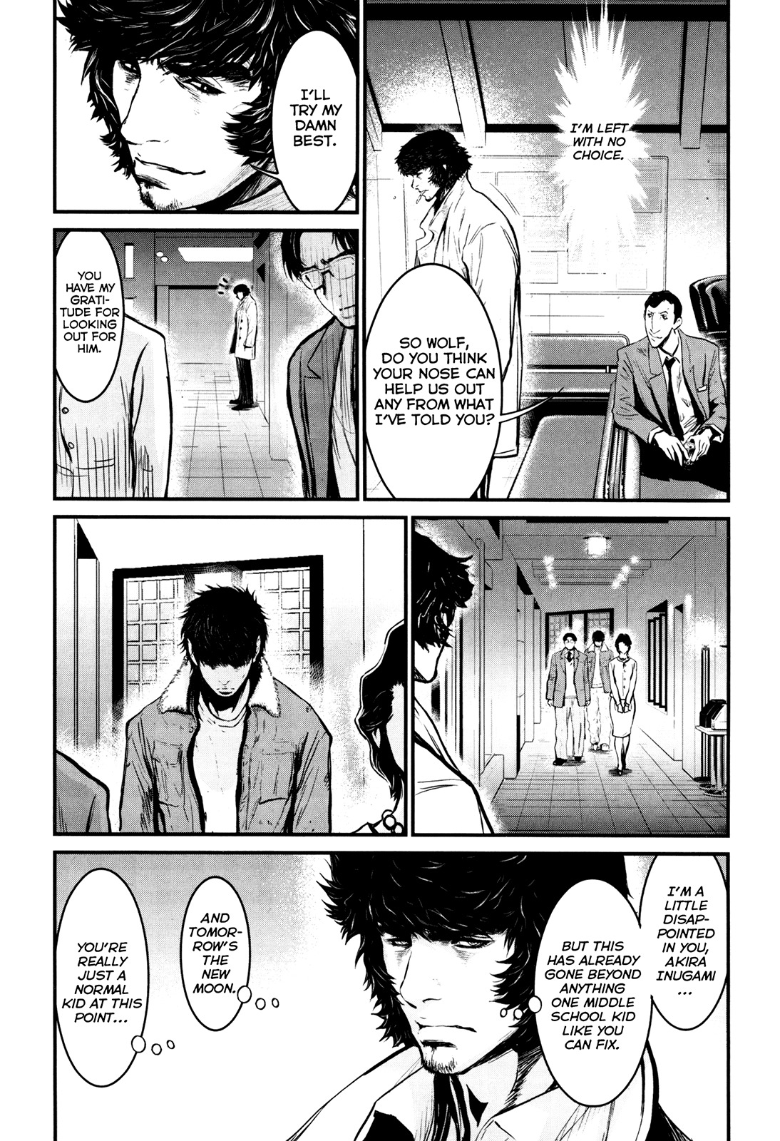 Wolf Guy - Ookami no Monshou Chapter 83 page 17 - Chapter 83: Lone Wolf