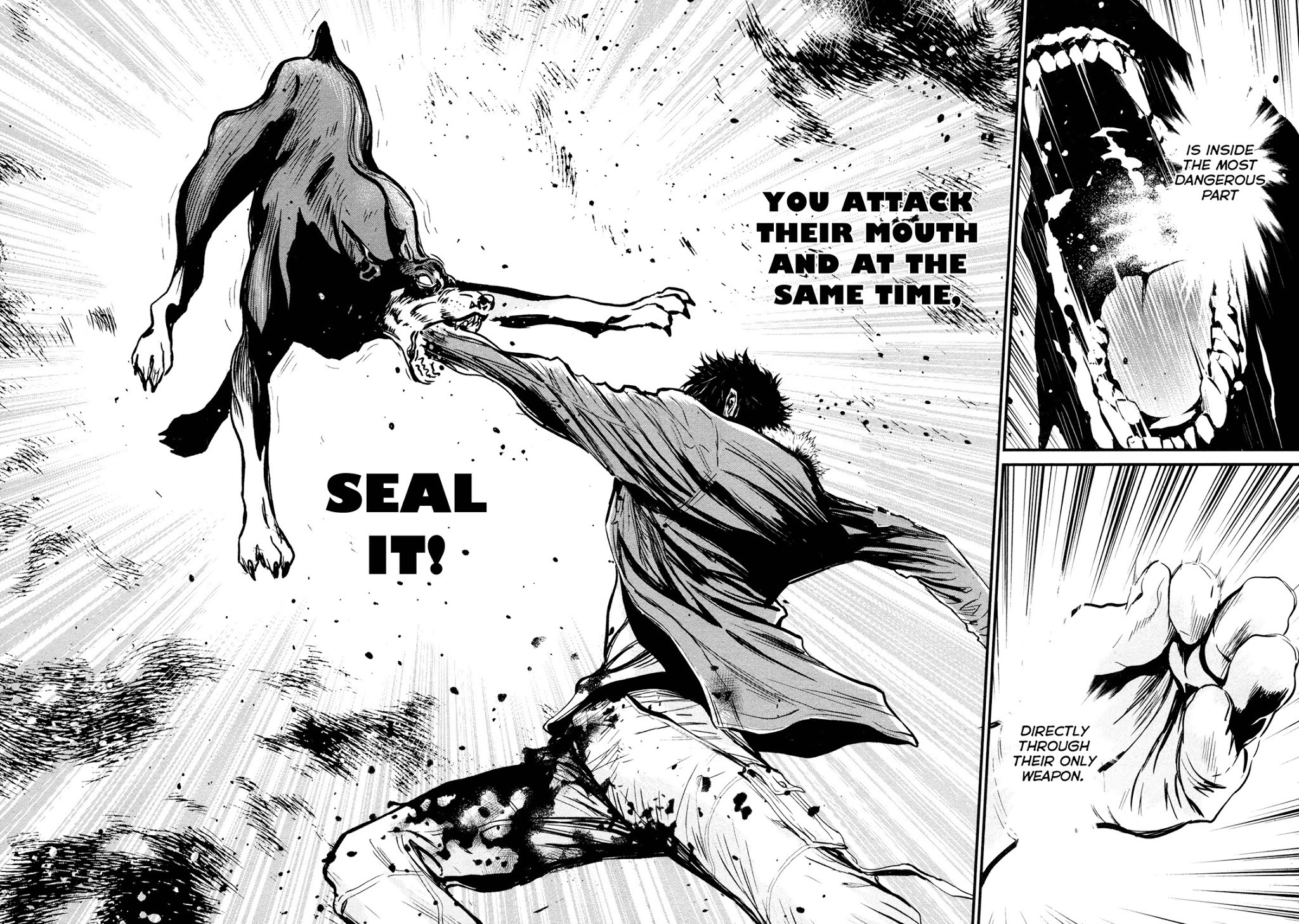 Wolf Guy - Ookami no Monshou Chapter 89 page 13 - Chapter 89: Infiltration