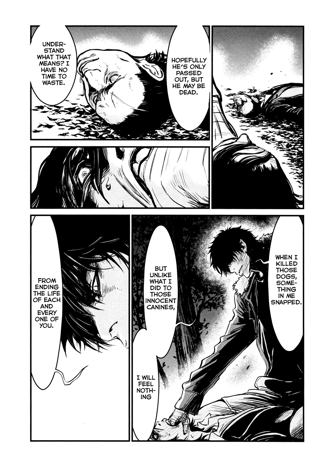 Wolf Guy - Ookami no Monshou Chapter 90 page 10 - Chapter 90: Pangs of Guilt