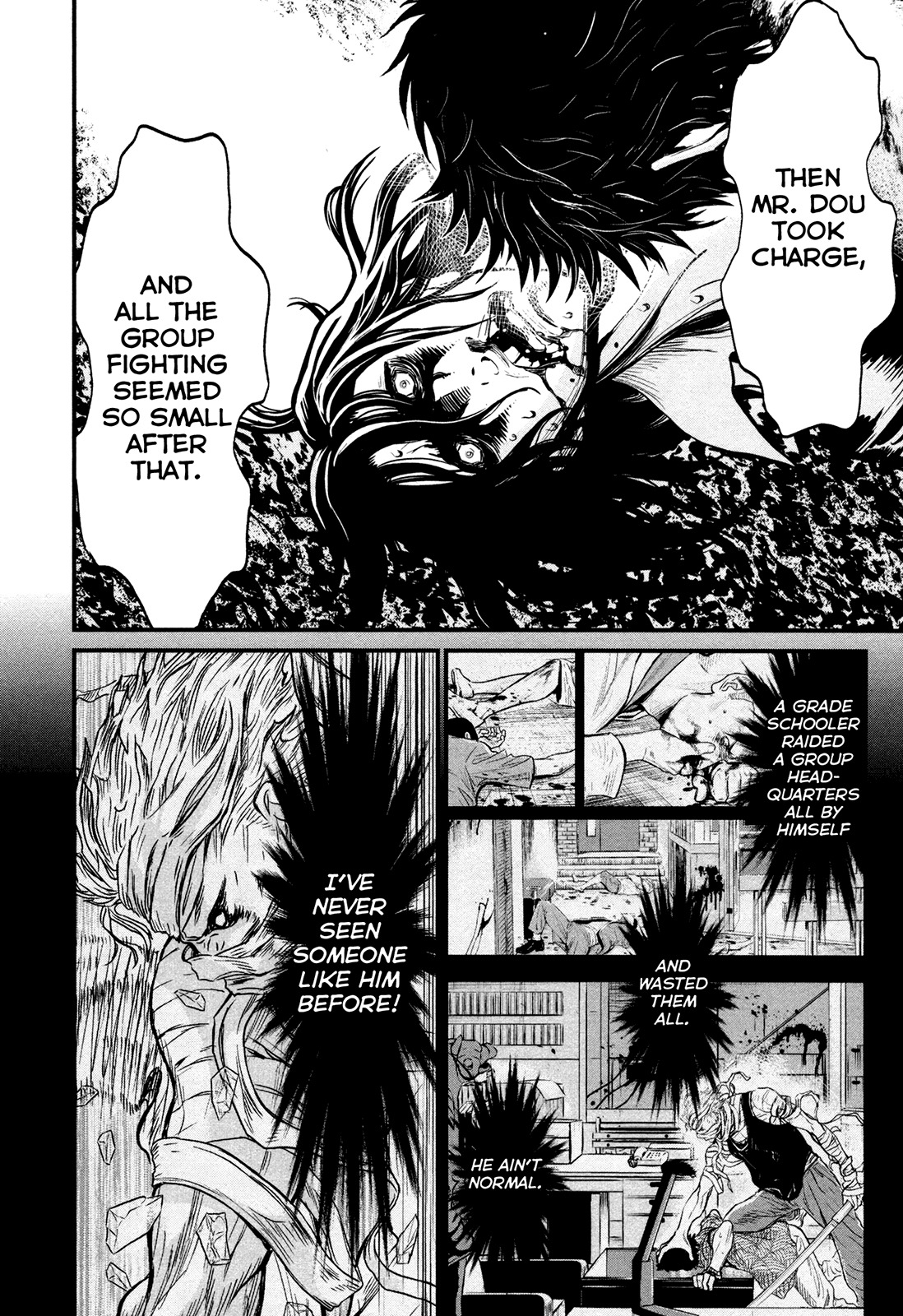 Wolf Guy - Ookami no Monshou Chapter 90 page 16 - Chapter 90: Pangs of Guilt