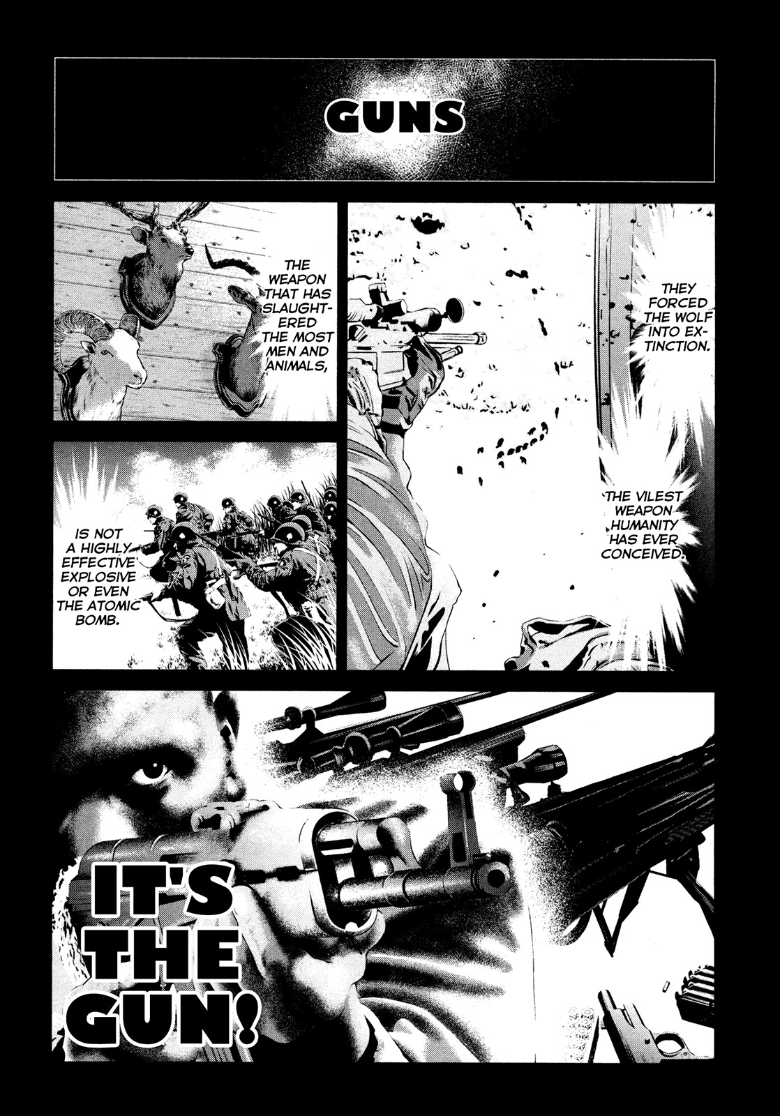 Wolf Guy - Ookami no Monshou Chapter 91 page 16 - Chapter 91: Guns