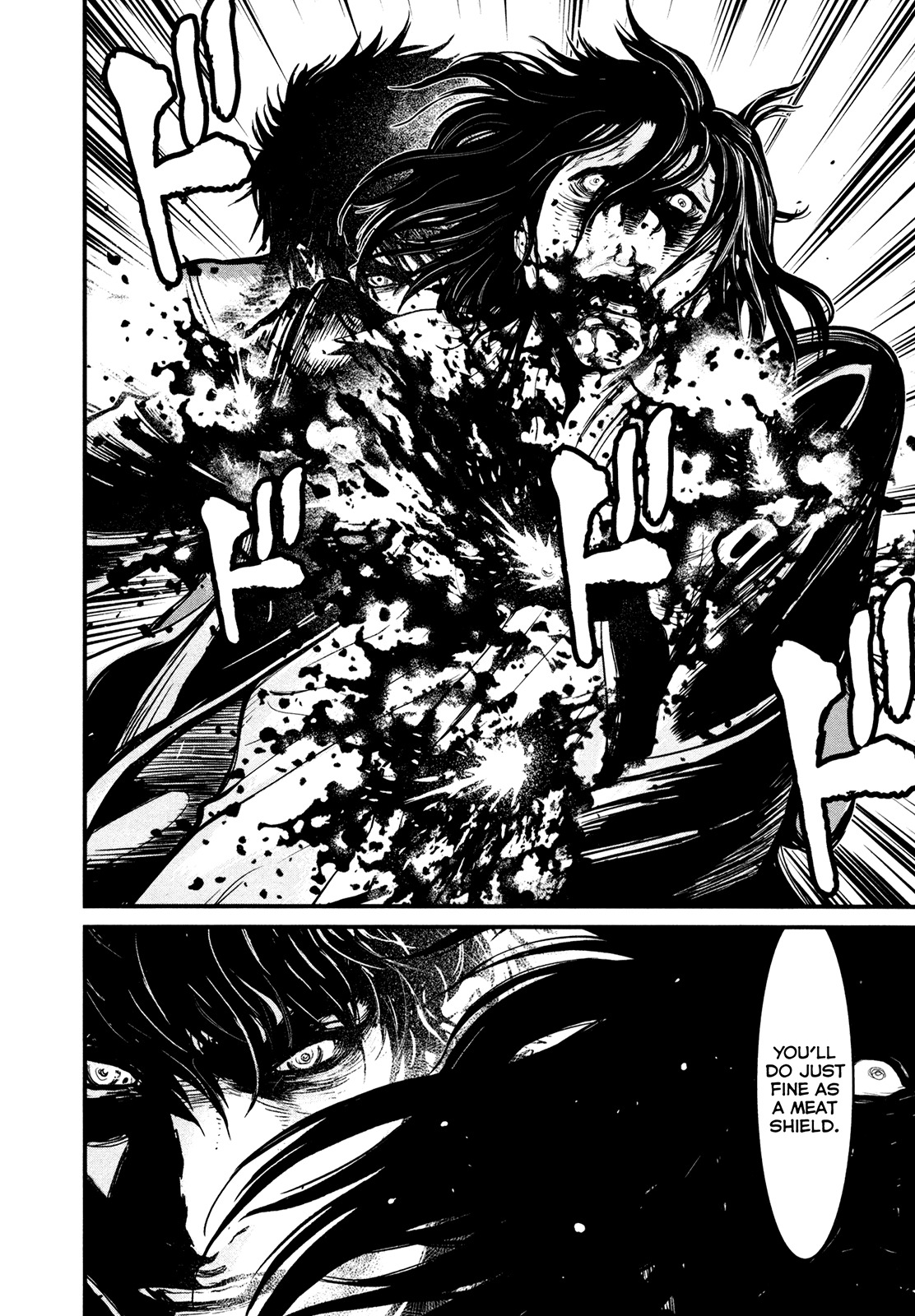 Wolf Guy - Ookami no Monshou Chapter 91 page 7 - Chapter 91: Guns