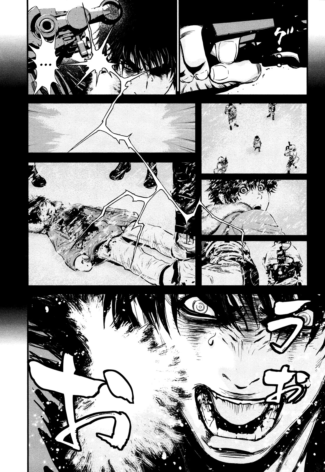 Wolf Guy - Ookami no Monshou Chapter 91 page 9 - Chapter 91: Guns