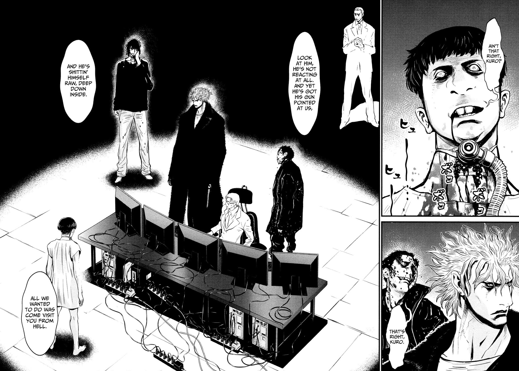Wolf Guy - Ookami no Monshou Chapter 92 page 10 - Chapter 92: Damned Voices