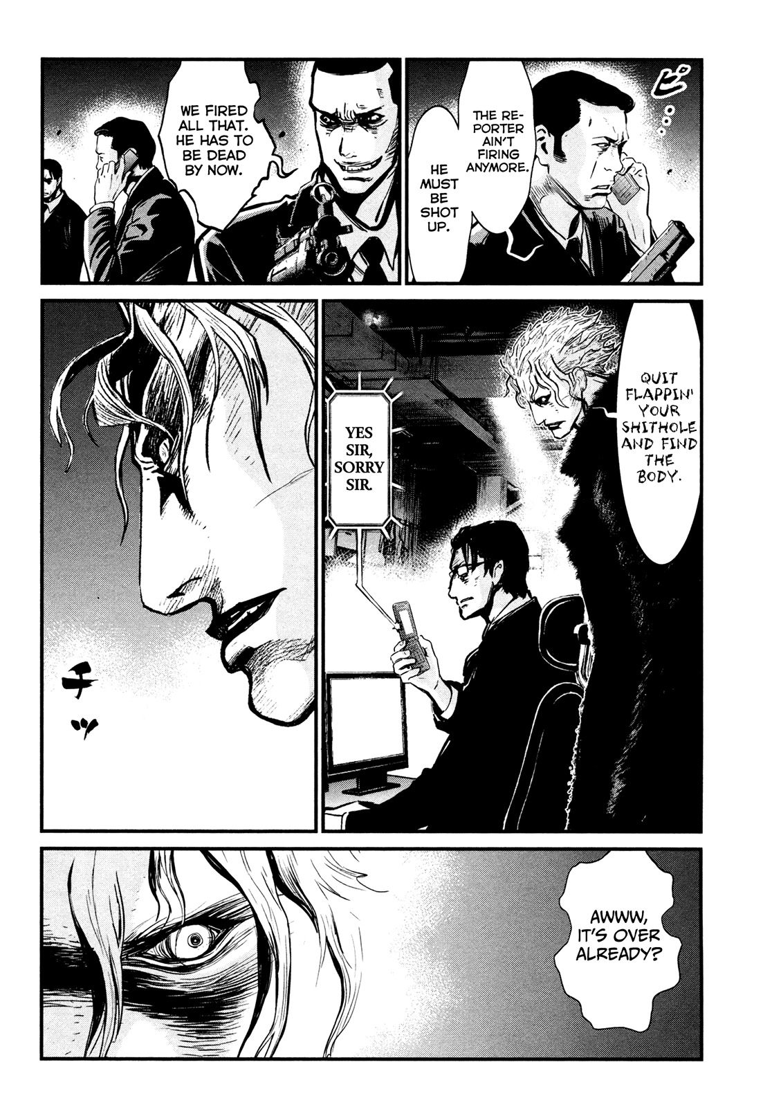 Wolf Guy - Ookami no Monshou Chapter 92 page 3 - Chapter 92: Damned Voices