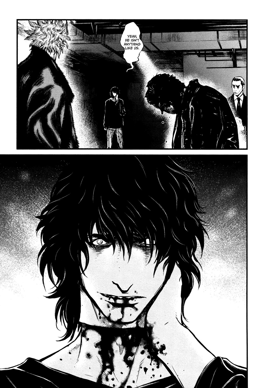 Wolf Guy - Ookami no Monshou Chapter 92 page 5 - Chapter 92: Damned Voices