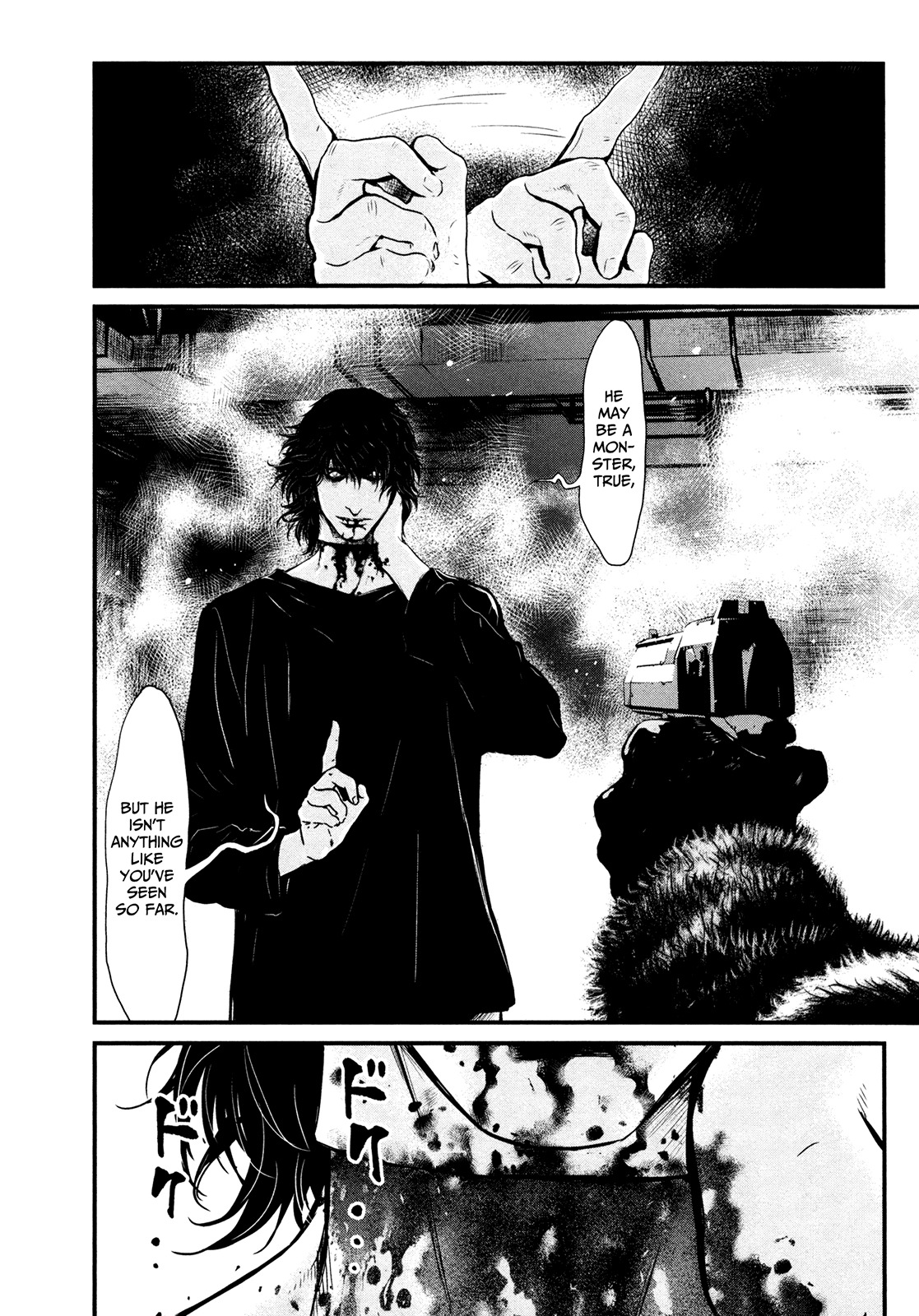 Wolf Guy - Ookami no Monshou Chapter 92 page 8 - Chapter 92: Damned Voices