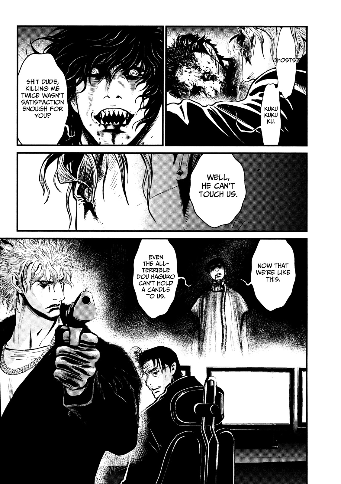 Wolf Guy - Ookami no Monshou Chapter 92 page 9 - Chapter 92: Damned Voices