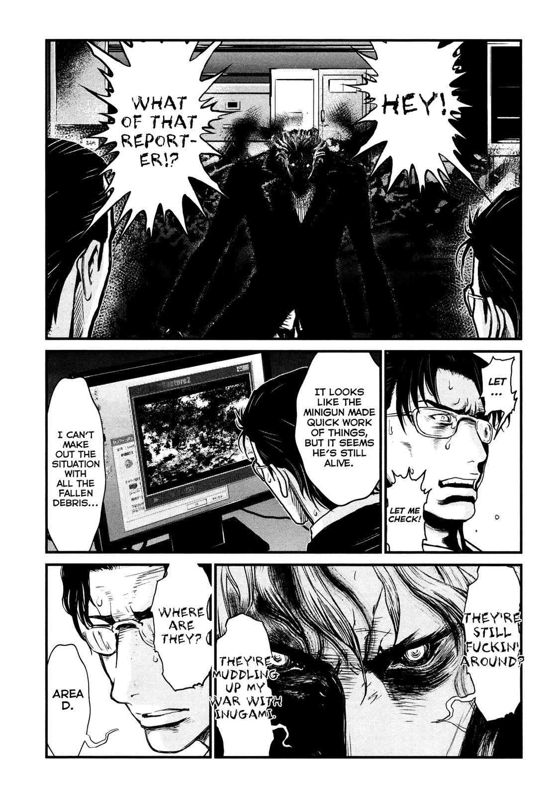 Wolf Guy - Ookami no Monshou Chapter 94 page 15 - Chapter 94: Possession