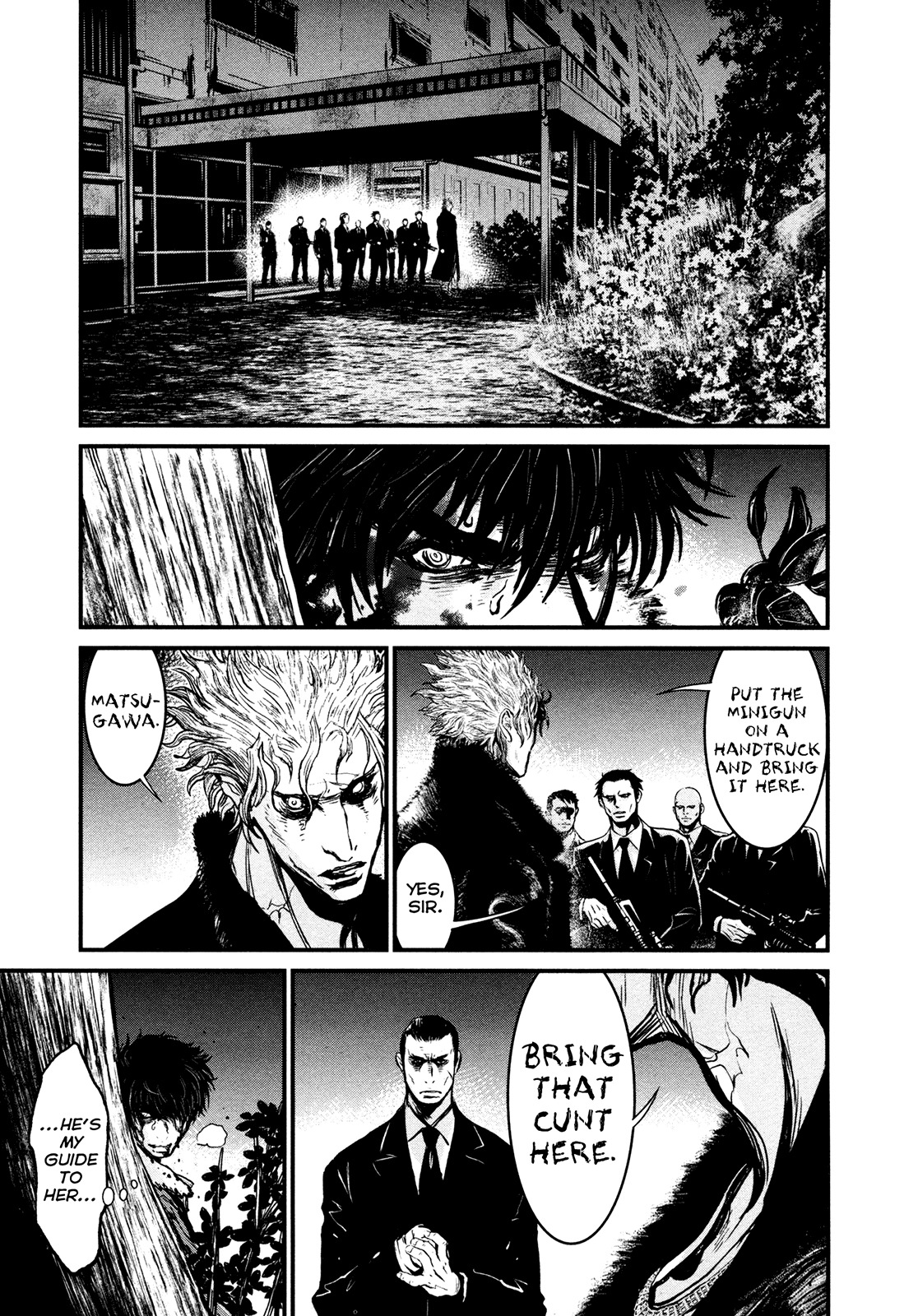 Wolf Guy - Ookami no Monshou Chapter 95 page 15 - Chapter 95: Arrival