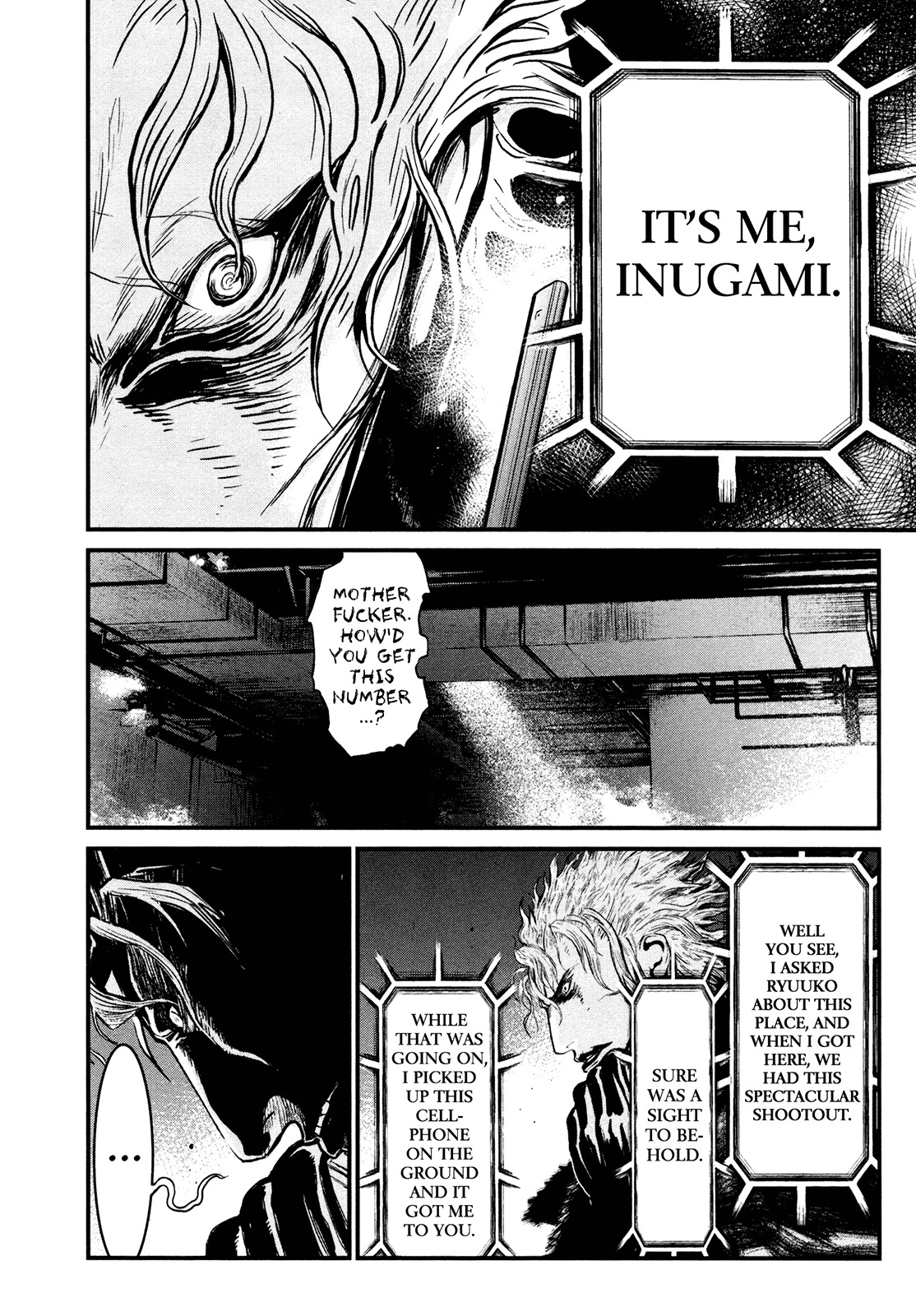 Wolf Guy - Ookami no Monshou Chapter 95 page 6 - Chapter 95: Arrival