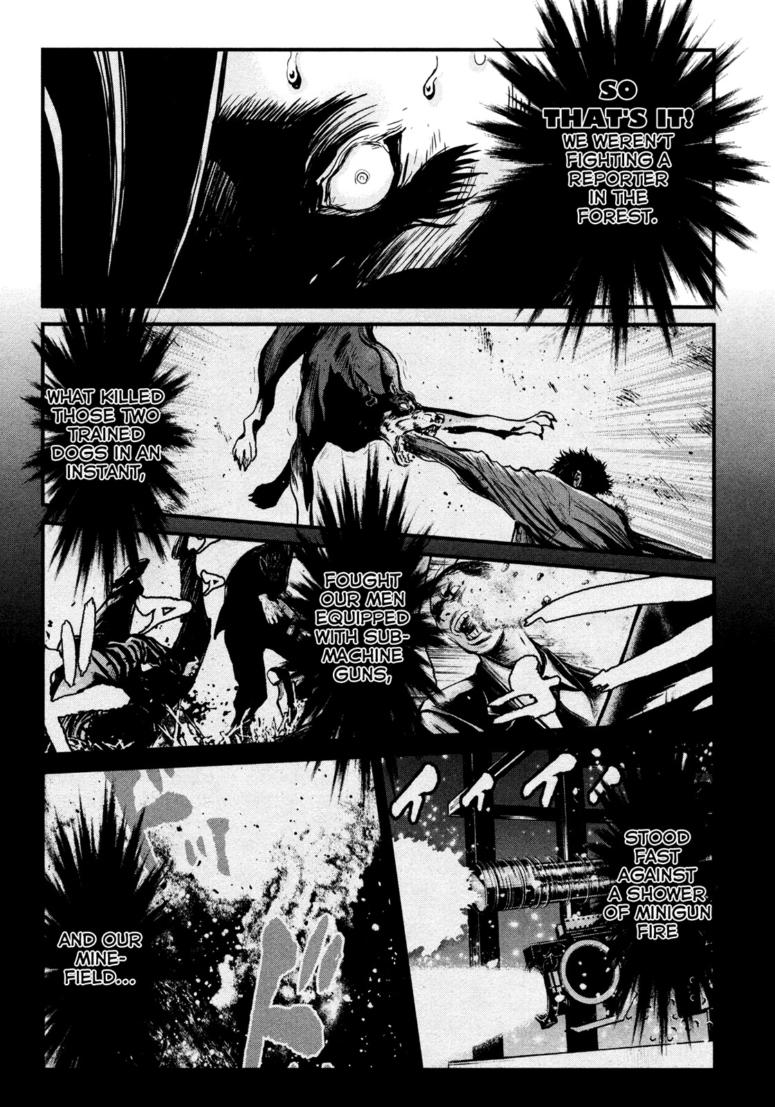 Wolf Guy - Ookami no Monshou Chapter 96 page 3 - Chapter 96: Outside the Door