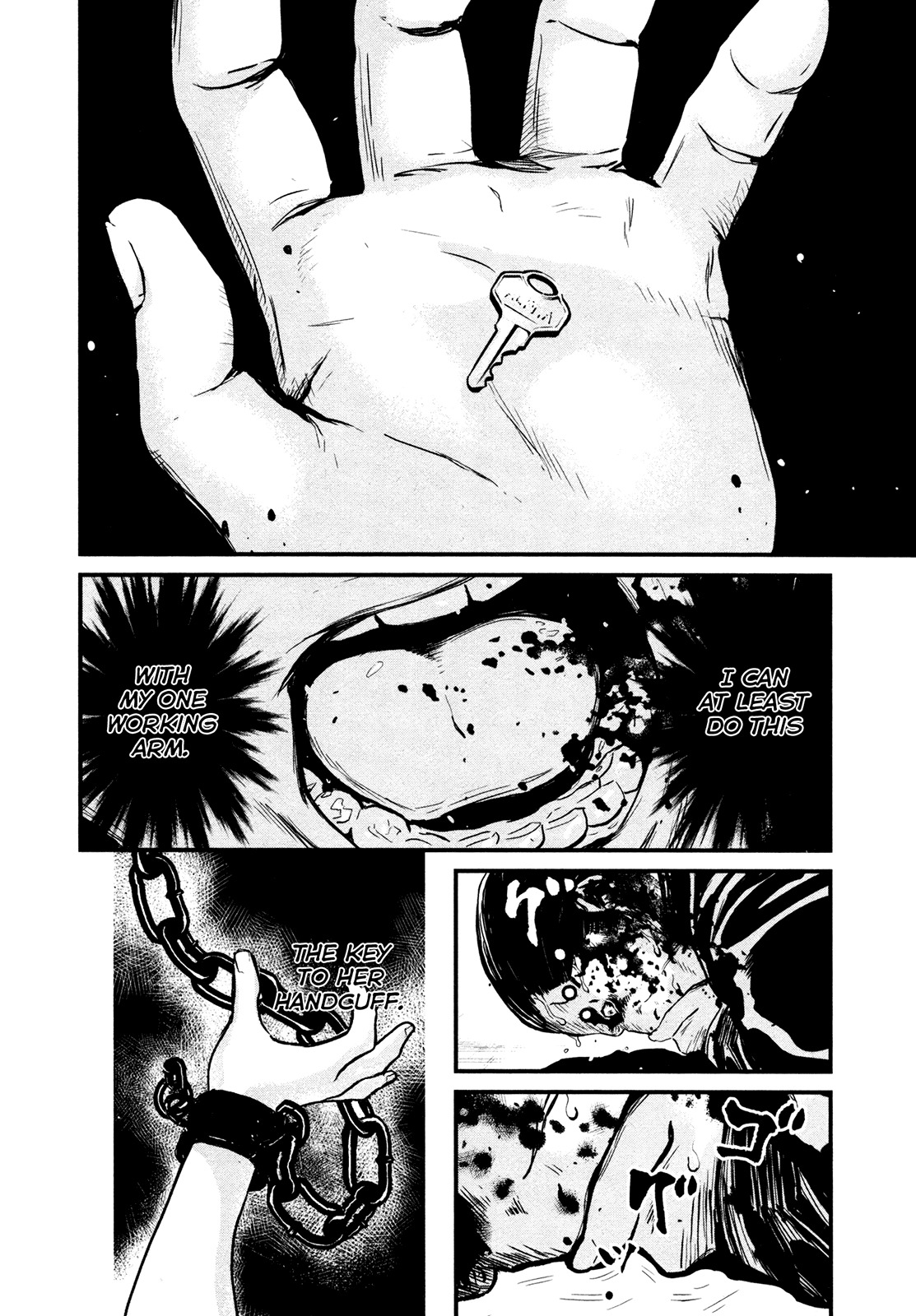 Wolf Guy - Ookami no Monshou Chapter 96 page 6 - Chapter 96: Outside the Door