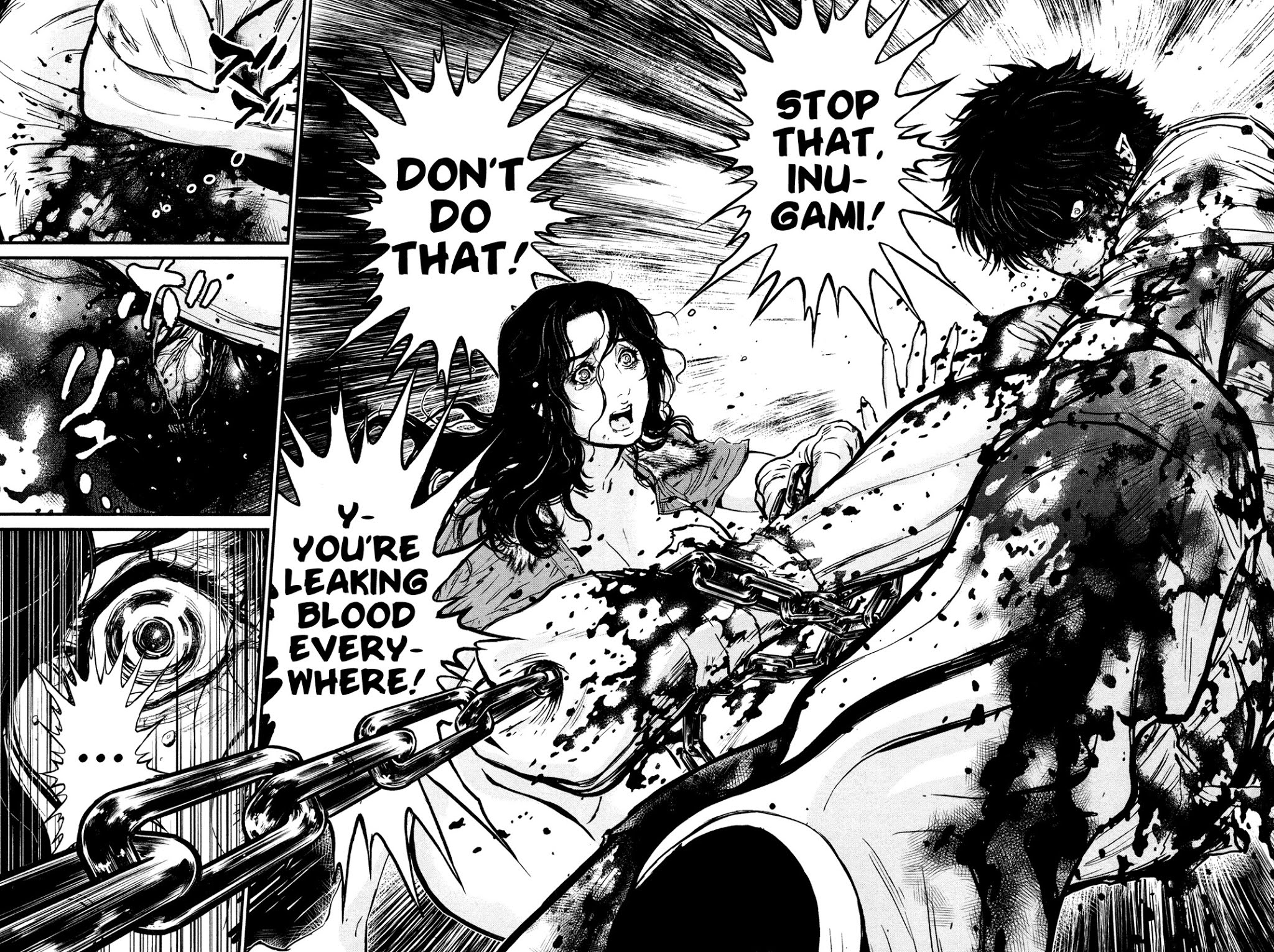 Wolf Guy - Ookami no Monshou Chapter 98 page 22 - Chapter 98: Caught