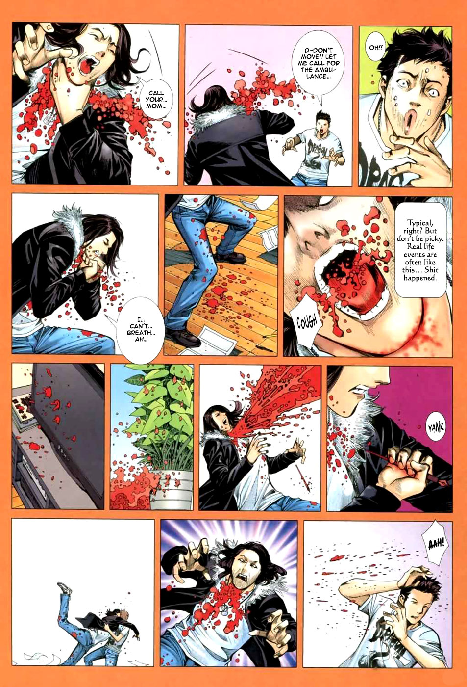 Wolf & Mary Chapter 1 page 10 - Chapter 1 v2 : "I Didn't Mean to Kill You."