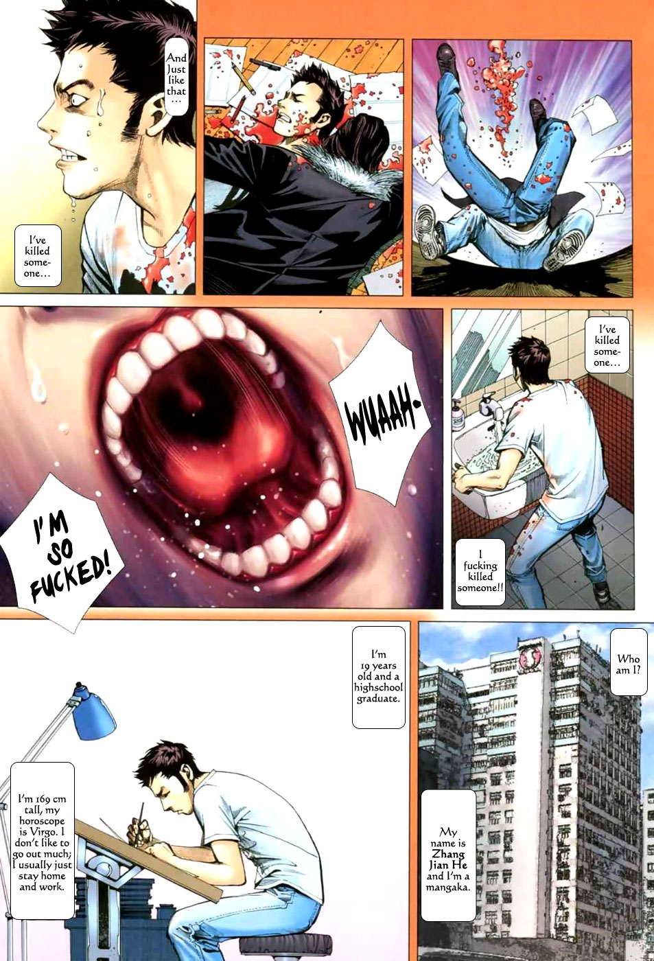 Wolf & Mary Chapter 1 page 11 - Chapter 1 v2 : "I Didn't Mean to Kill You."
