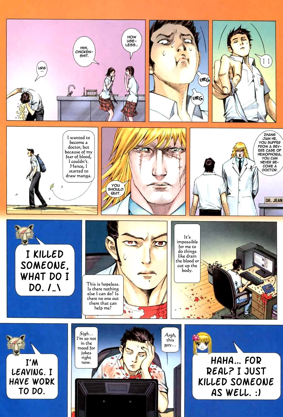 Wolf & Mary Chapter 1 page 16 - Chapter 1 v2 : "I Didn't Mean to Kill You."
