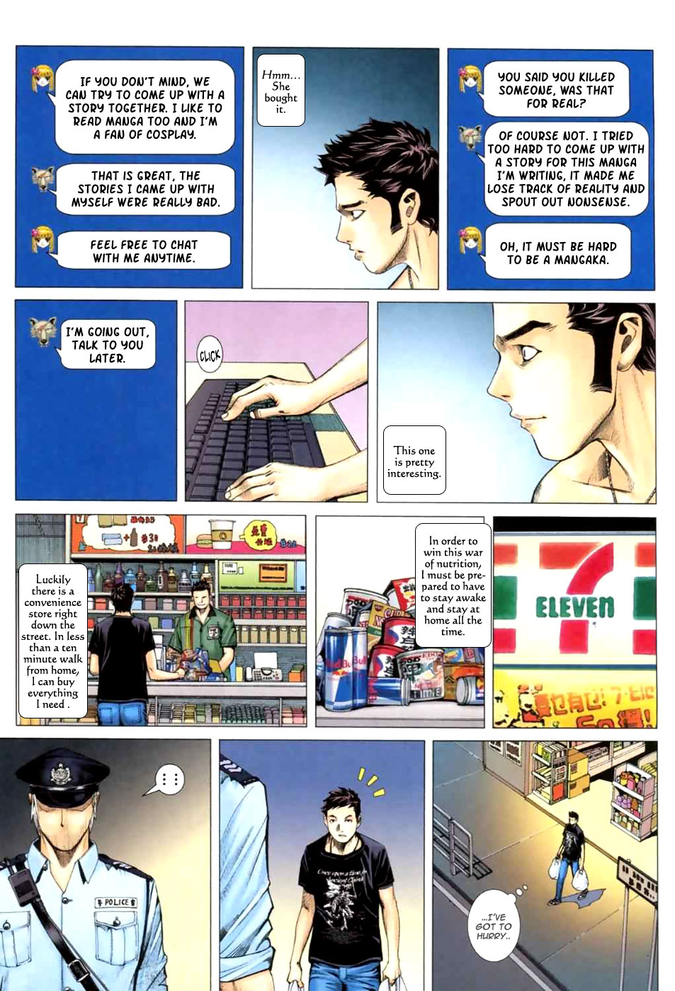 Wolf & Mary Chapter 1 page 21 - Chapter 1 v2 : "I Didn't Mean to Kill You."
