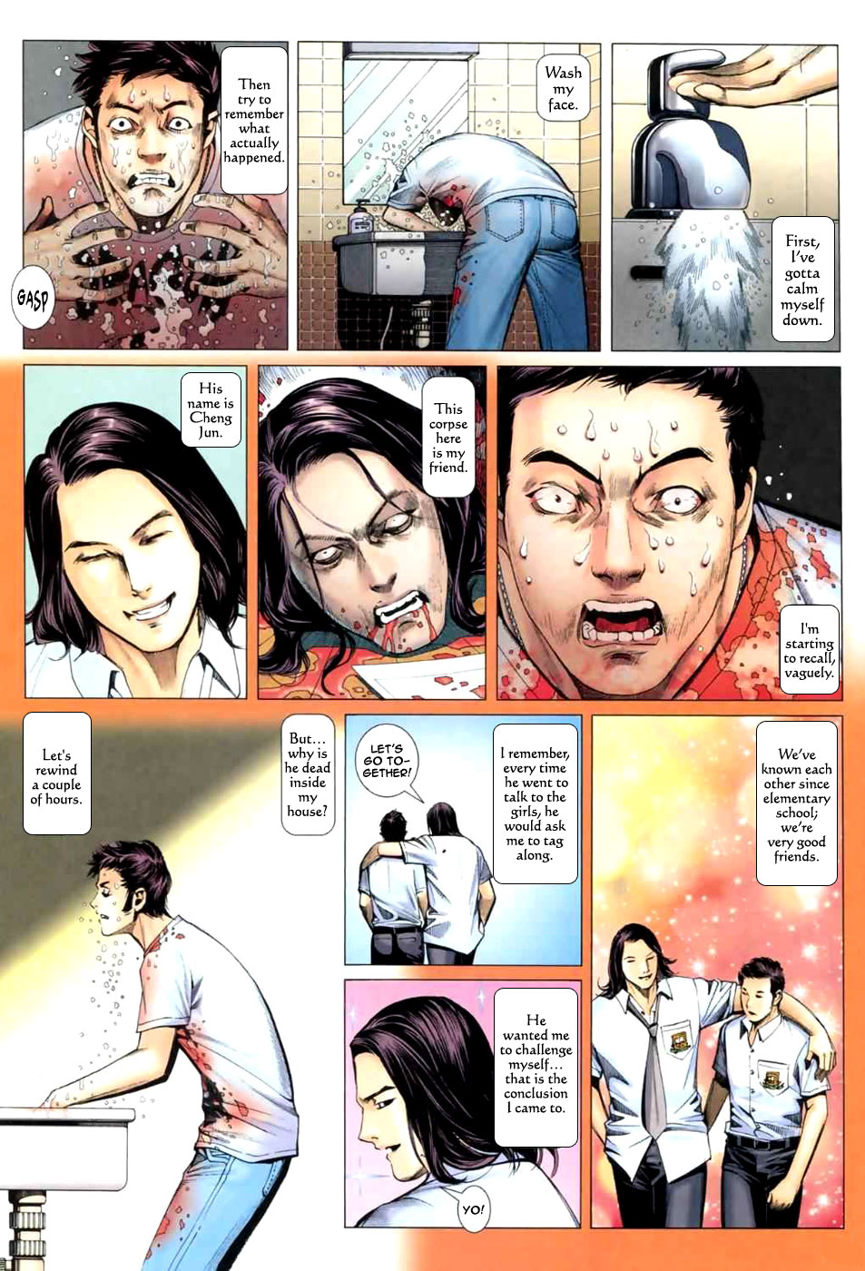Wolf & Mary Chapter 1 page 8 - Chapter 1 v2 : "I Didn't Mean to Kill You."