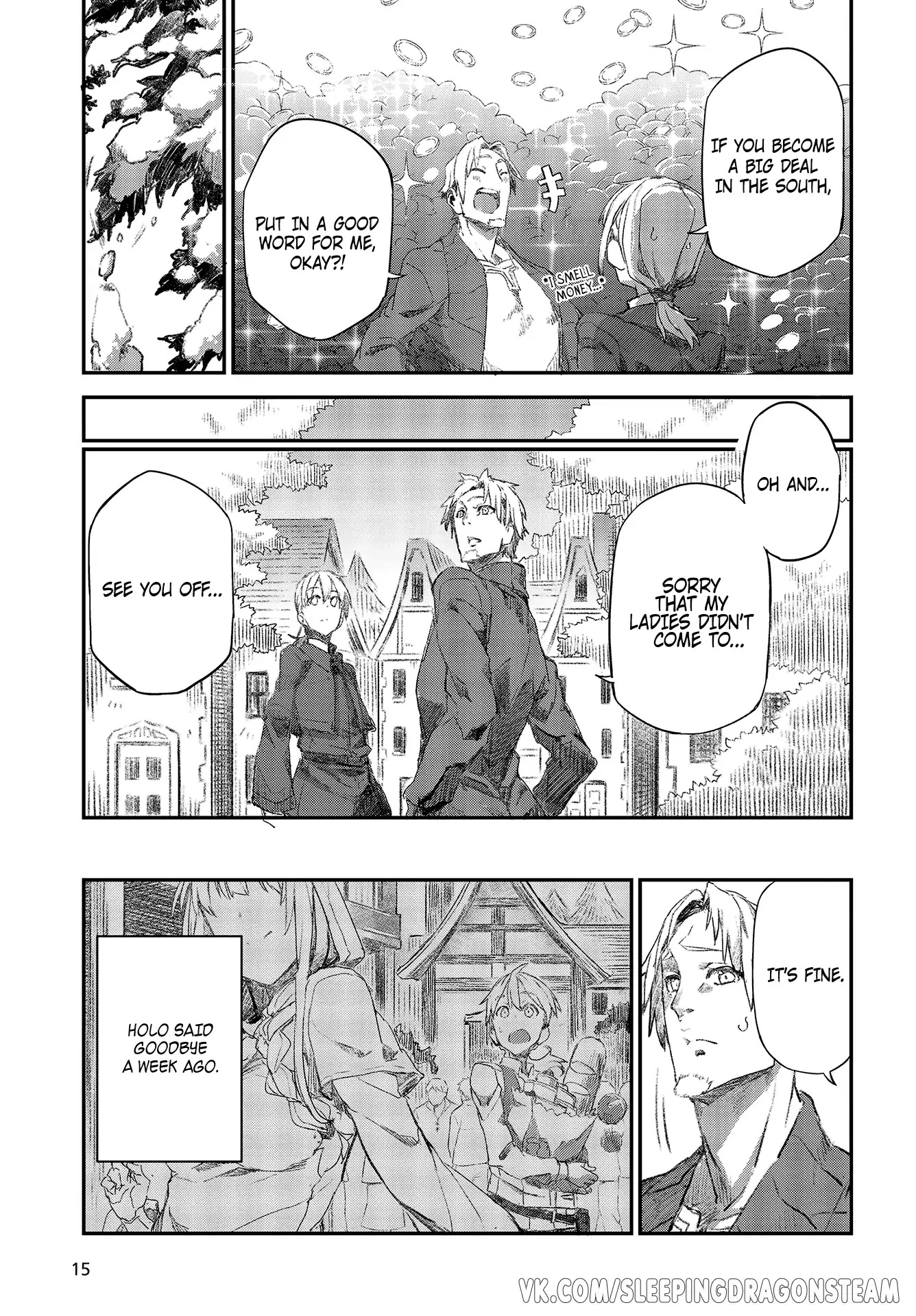 Wolf & Parchment: New Theory Spice & Wolf Chapter 1 page 10 - Chapter 1