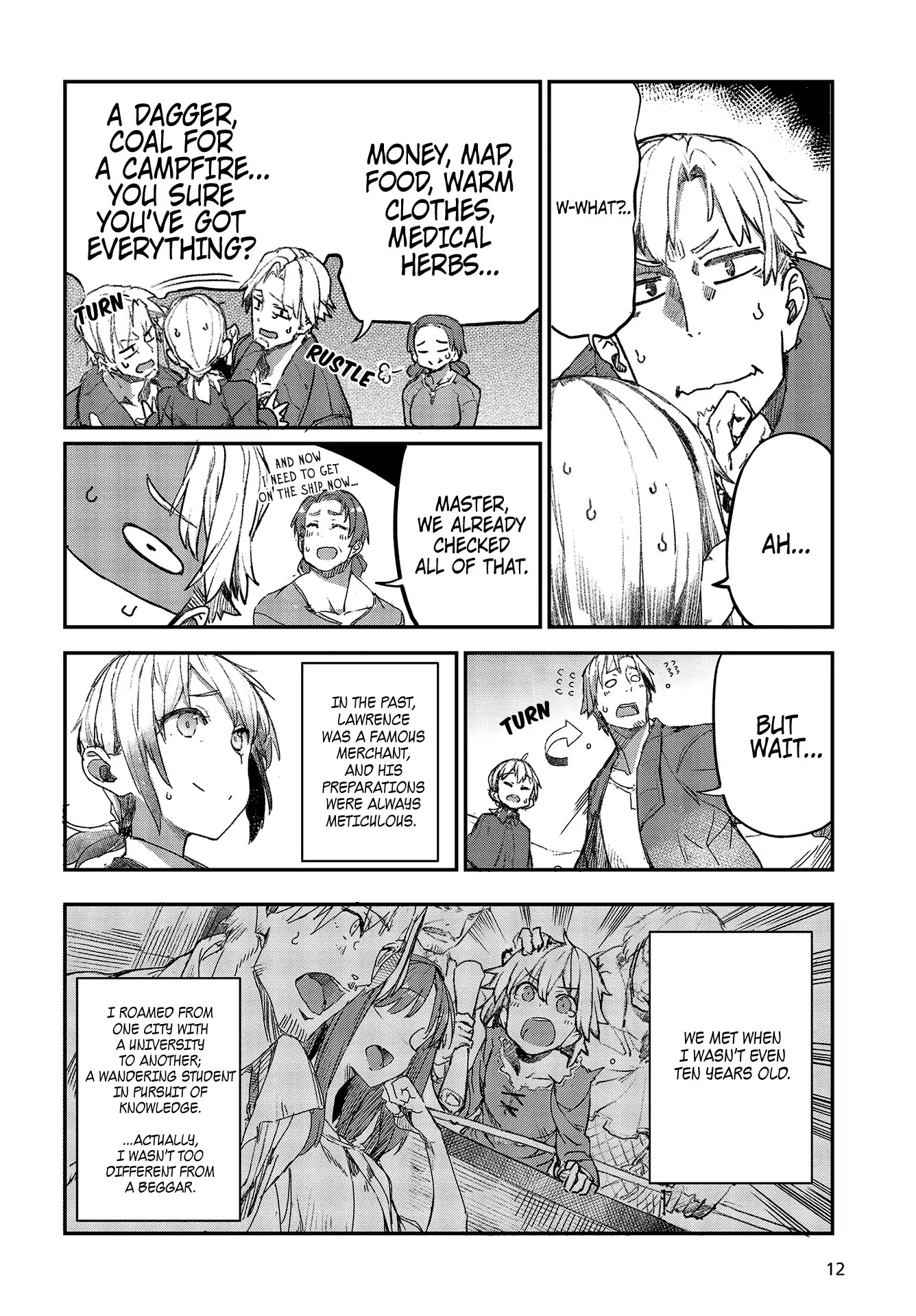 Wolf & Parchment: New Theory Spice & Wolf Chapter 1 page 7 - Chapter 1