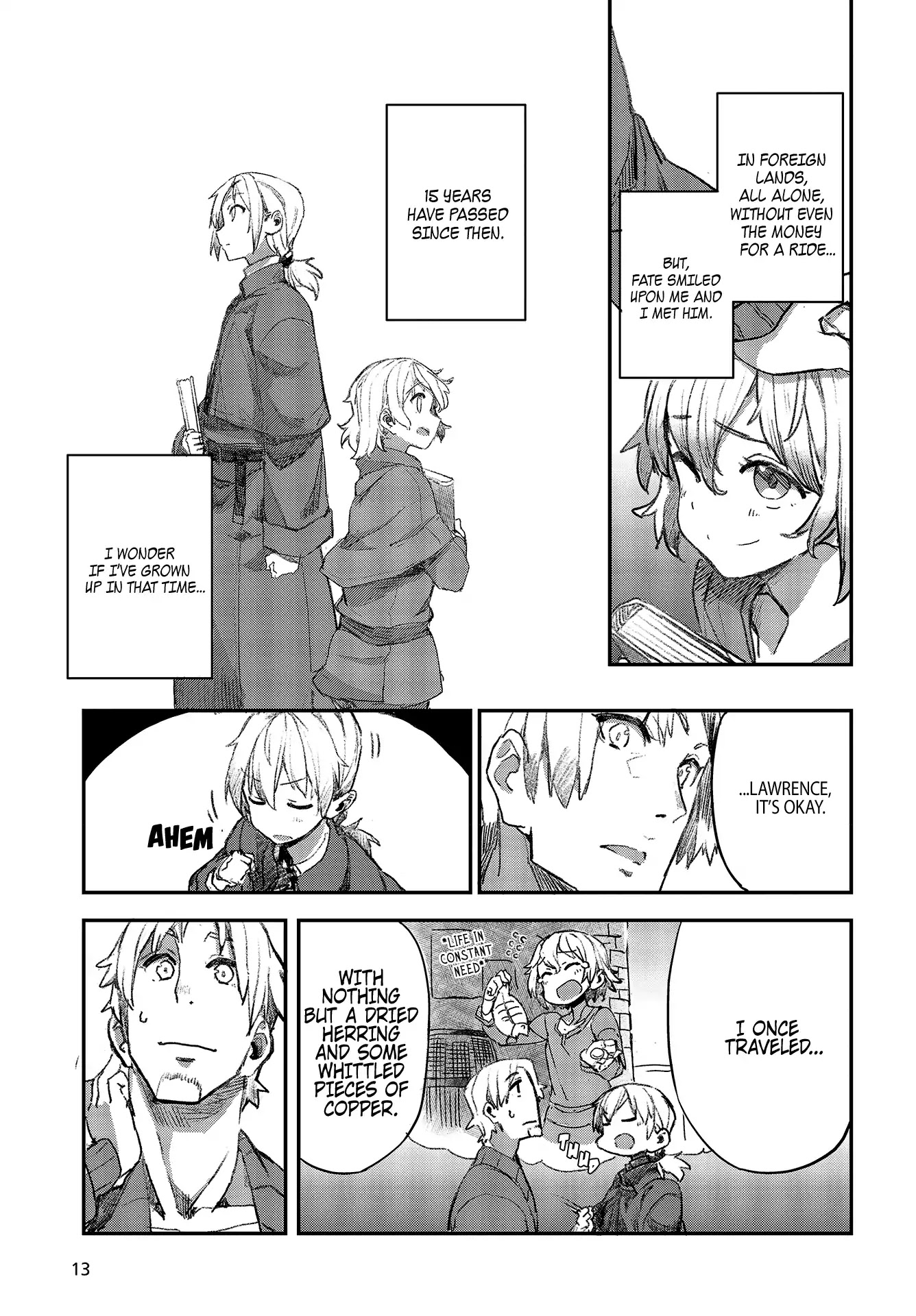 Wolf & Parchment: New Theory Spice & Wolf Chapter 1 page 8 - Chapter 1