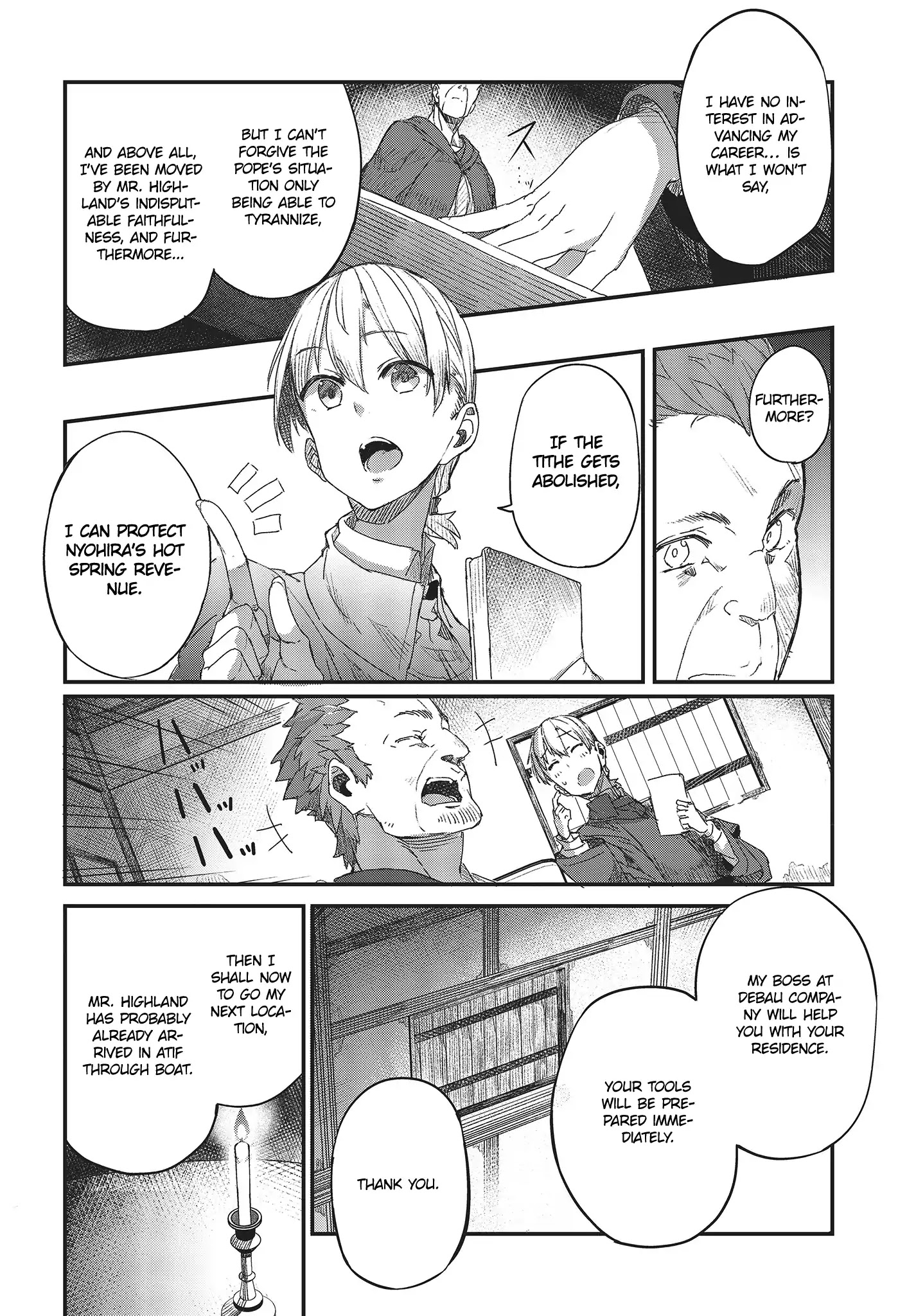 Wolf & Parchment: New Theory Spice & Wolf Chapter 2 page 17 - Chapter 2