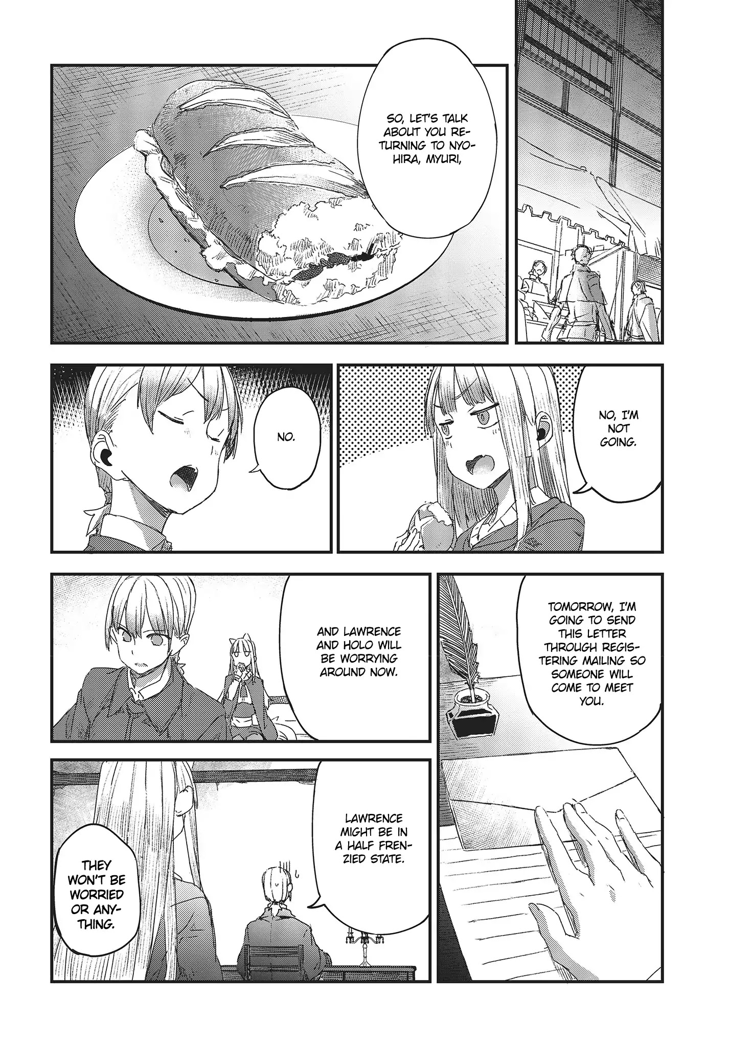 Wolf & Parchment: New Theory Spice & Wolf Chapter 2 page 23 - Chapter 2