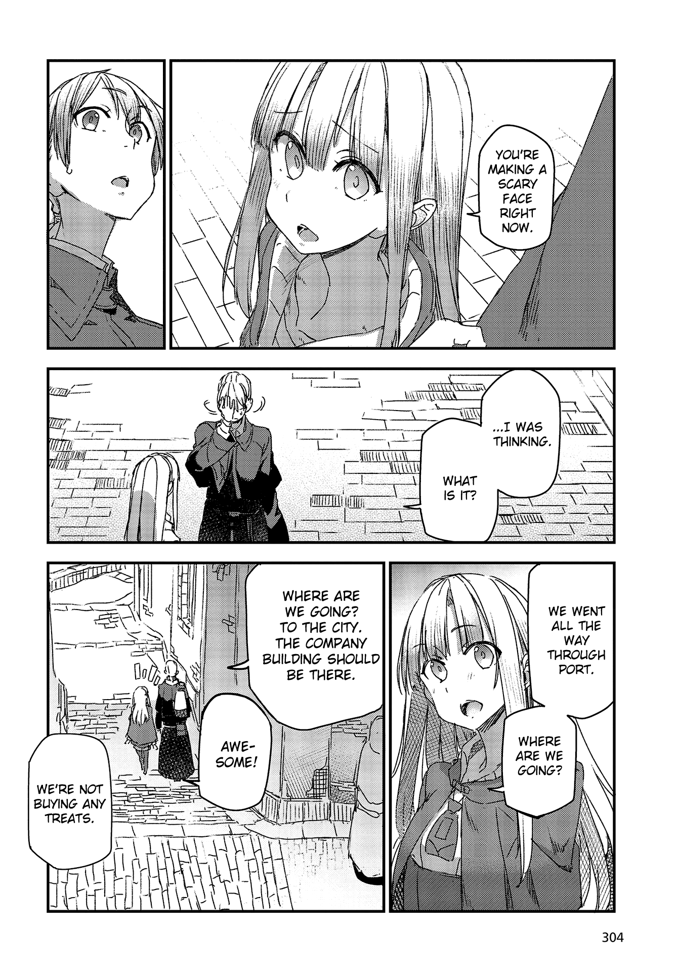 Wolf & Parchment: New Theory Spice & Wolf Chapter 4 page 8 - Chapter 4
