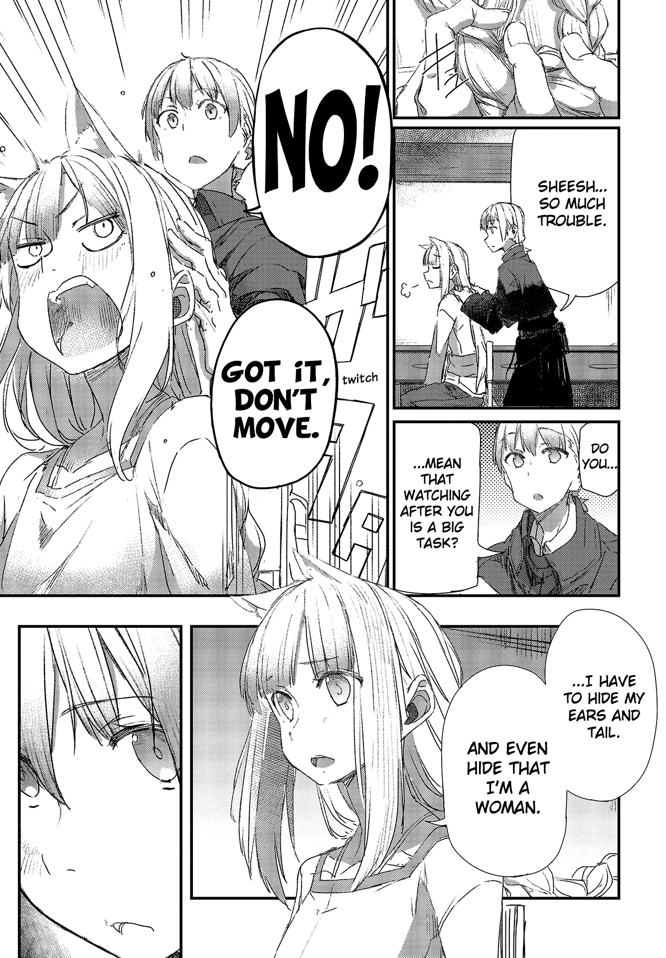 Wolf & Parchment: New Theory Spice & Wolf Chapter 5 page 21 - Chapter 5