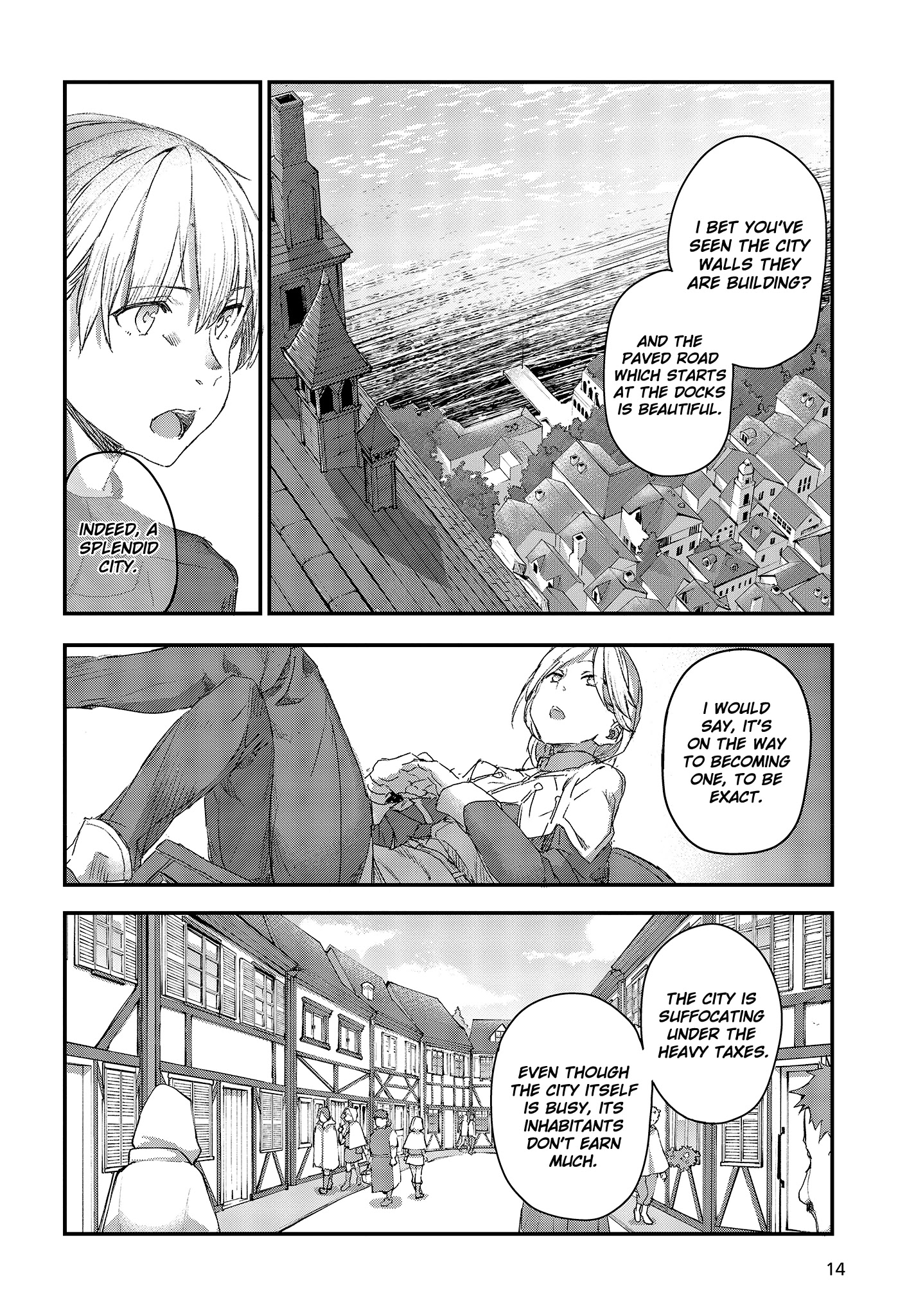 Wolf & Parchment: New Theory Spice & Wolf Chapter 7 page 10 - Chapter 7