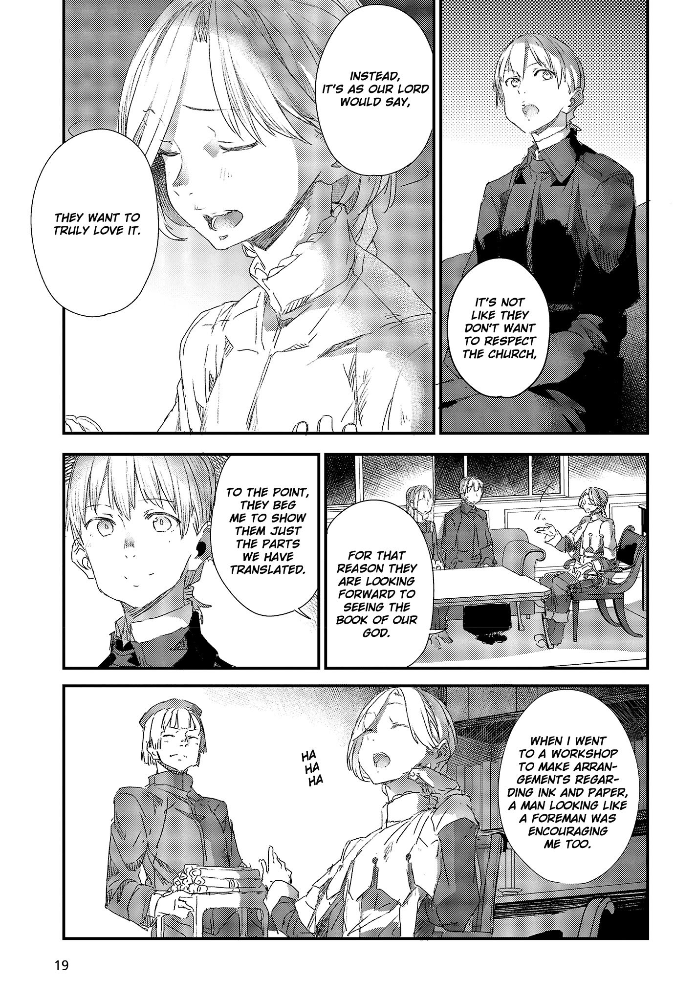 Wolf & Parchment: New Theory Spice & Wolf Chapter 7 page 15 - Chapter 7